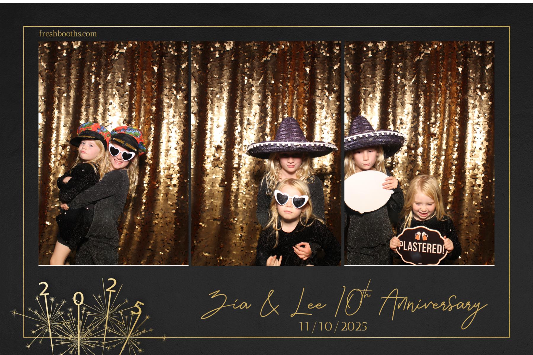 Zia & Lee 10 Year Wedding Anniversary  | View more photos from the event at gallery.freshbooths.com/u/FreshBooths/Zia-Lee-10-Year-Wedding-Anniversary