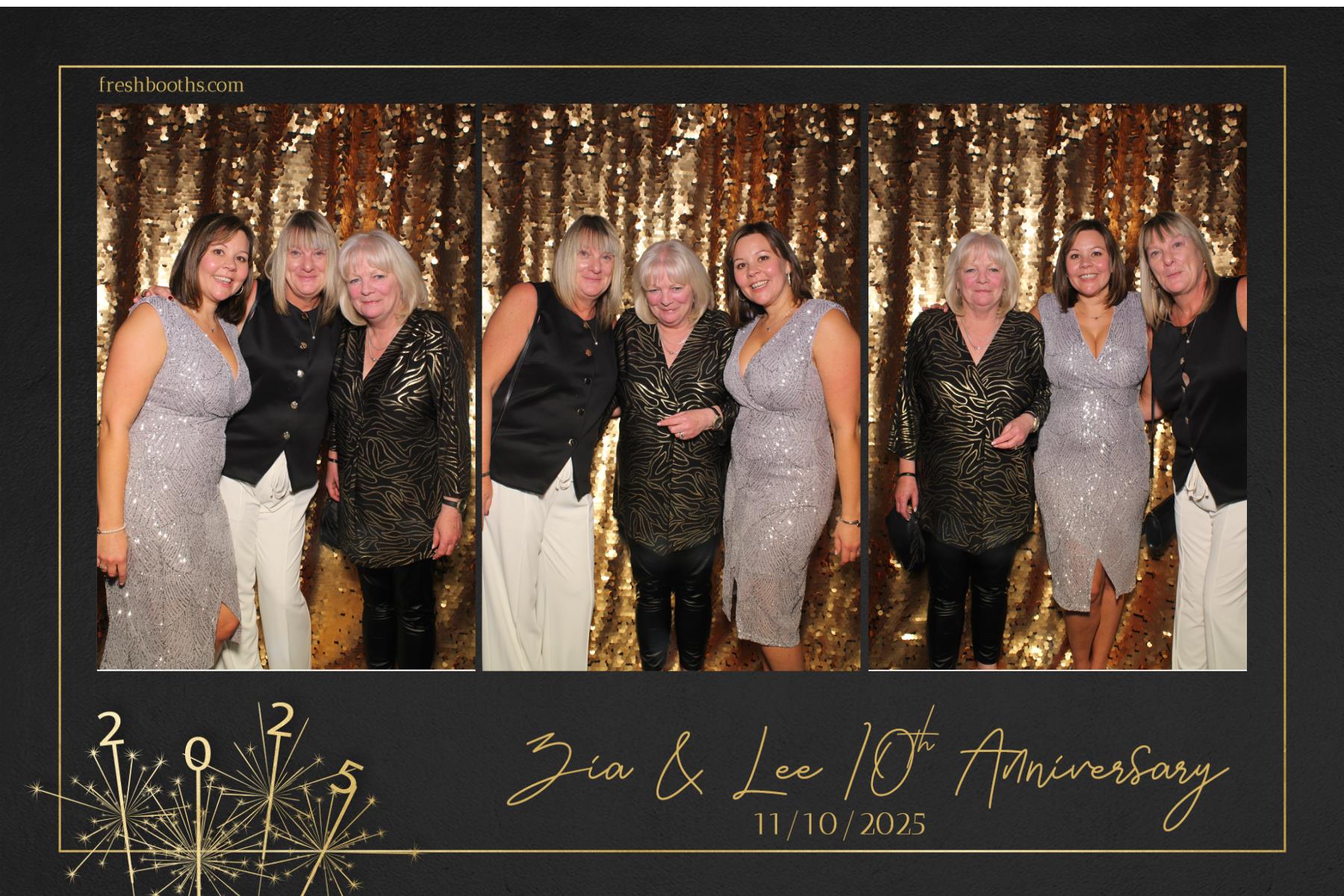 Zia & Lee 10 Year Wedding Anniversary  | View more photos from the event at gallery.freshbooths.com/u/FreshBooths/Zia-Lee-10-Year-Wedding-Anniversary