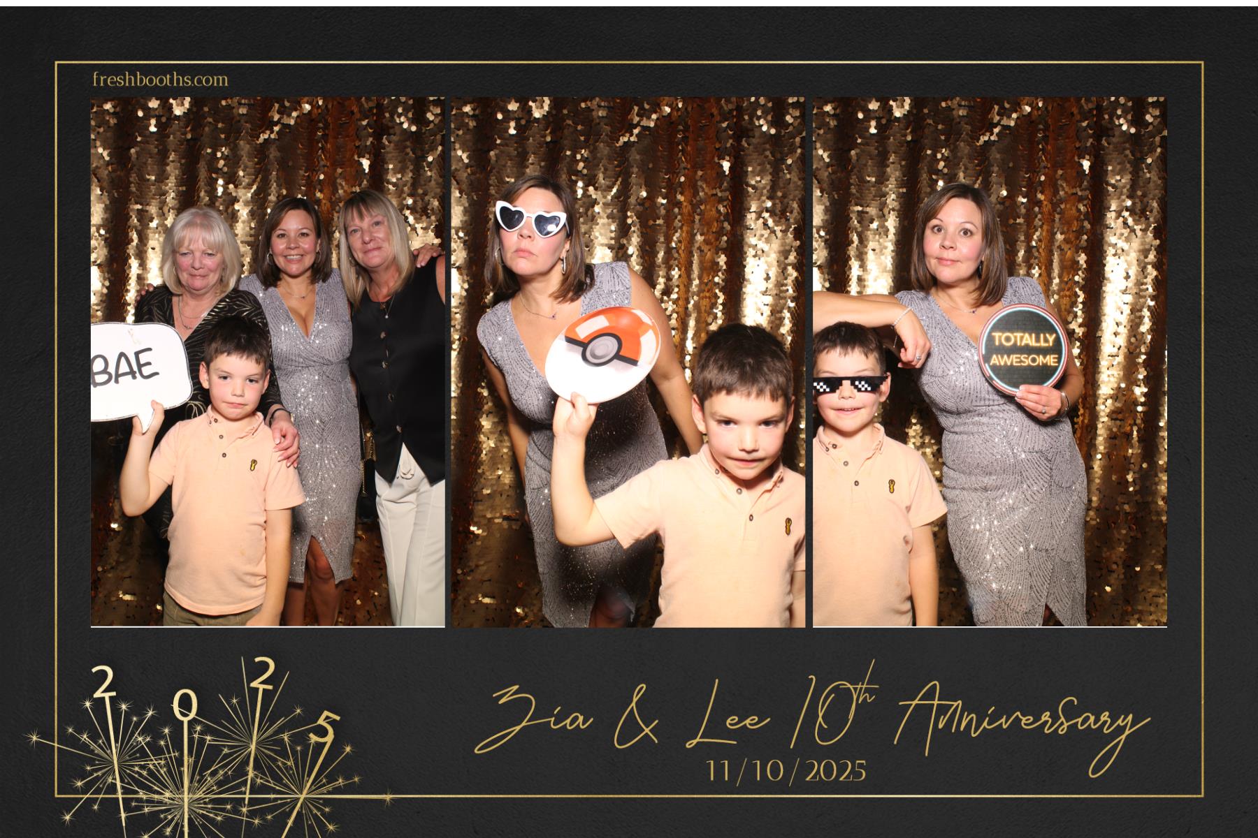 Zia & Lee 10 Year Wedding Anniversary  | View more photos from the event at gallery.freshbooths.com/u/FreshBooths/Zia-Lee-10-Year-Wedding-Anniversary