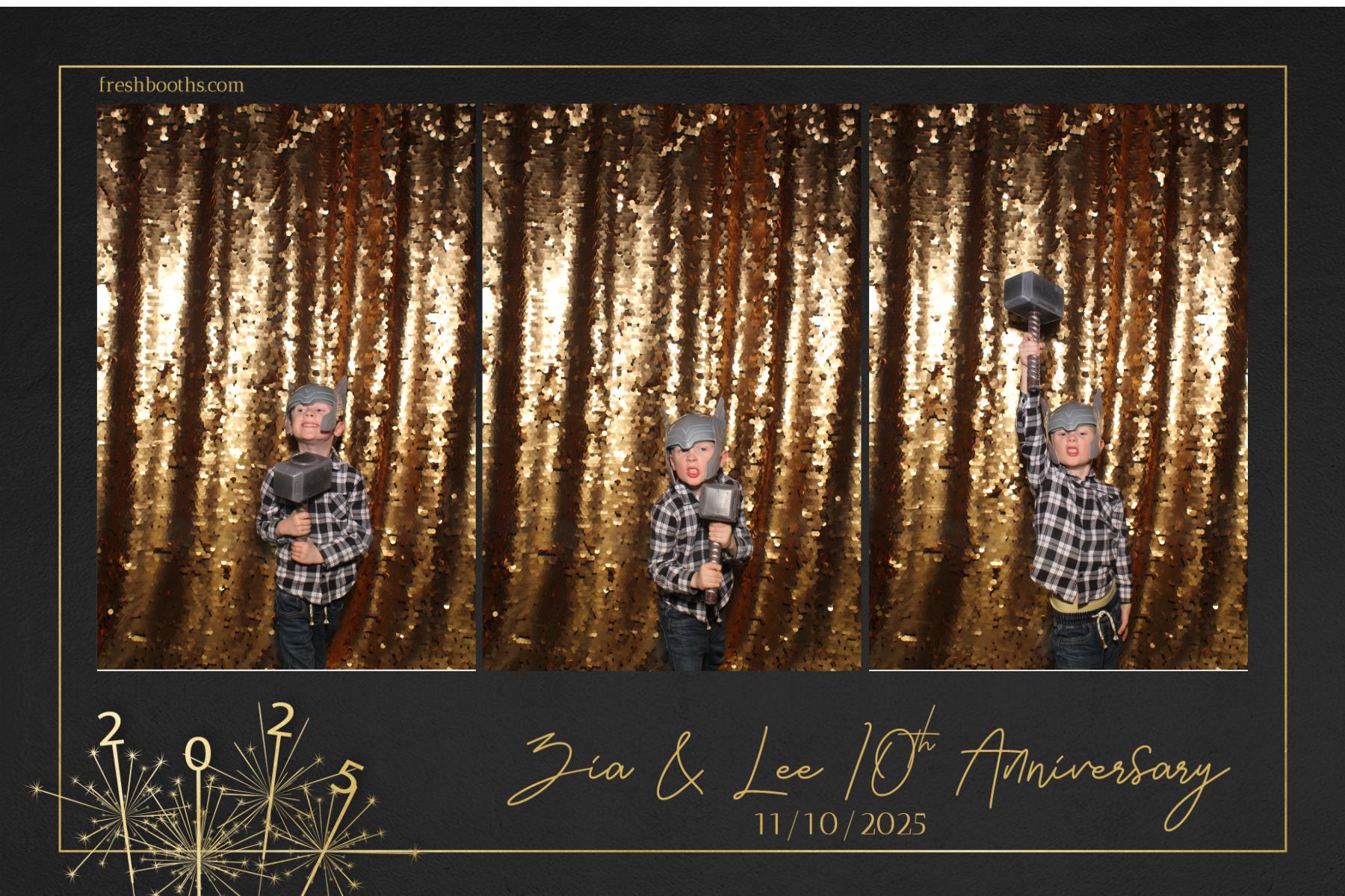 Zia & Lee 10 Year Wedding Anniversary  | View more photos from the event at gallery.freshbooths.com/u/FreshBooths/Zia-Lee-10-Year-Wedding-Anniversary