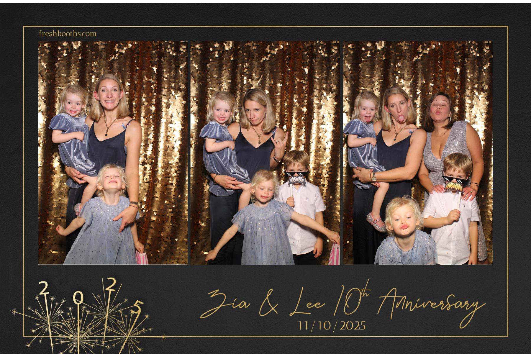 Zia & Lee 10 Year Wedding Anniversary  | View more photos from the event at gallery.freshbooths.com/u/FreshBooths/Zia-Lee-10-Year-Wedding-Anniversary