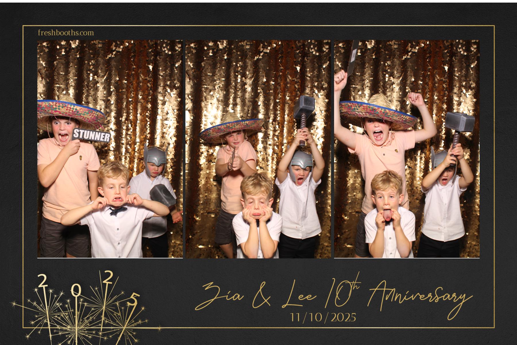 Zia & Lee 10 Year Wedding Anniversary  | View more photos from the event at gallery.freshbooths.com/u/FreshBooths/Zia-Lee-10-Year-Wedding-Anniversary