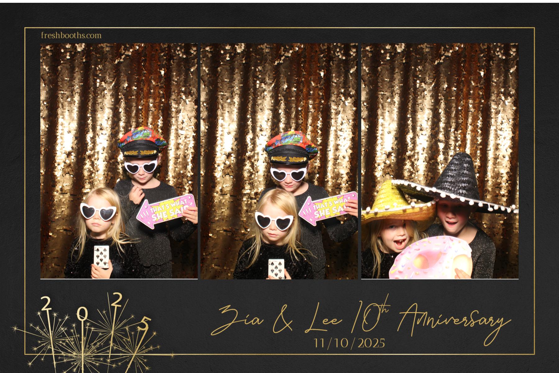 Zia & Lee 10 Year Wedding Anniversary  | View more photos from the event at gallery.freshbooths.com/u/FreshBooths/Zia-Lee-10-Year-Wedding-Anniversary