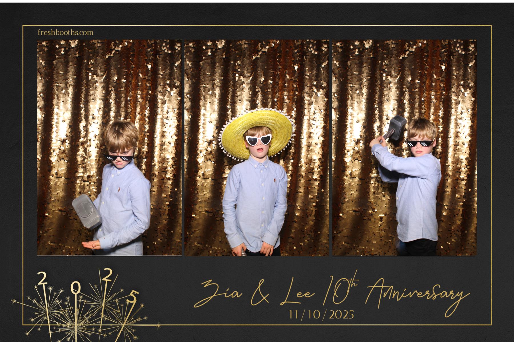 Zia & Lee 10 Year Wedding Anniversary  | View more photos from the event at gallery.freshbooths.com/u/FreshBooths/Zia-Lee-10-Year-Wedding-Anniversary