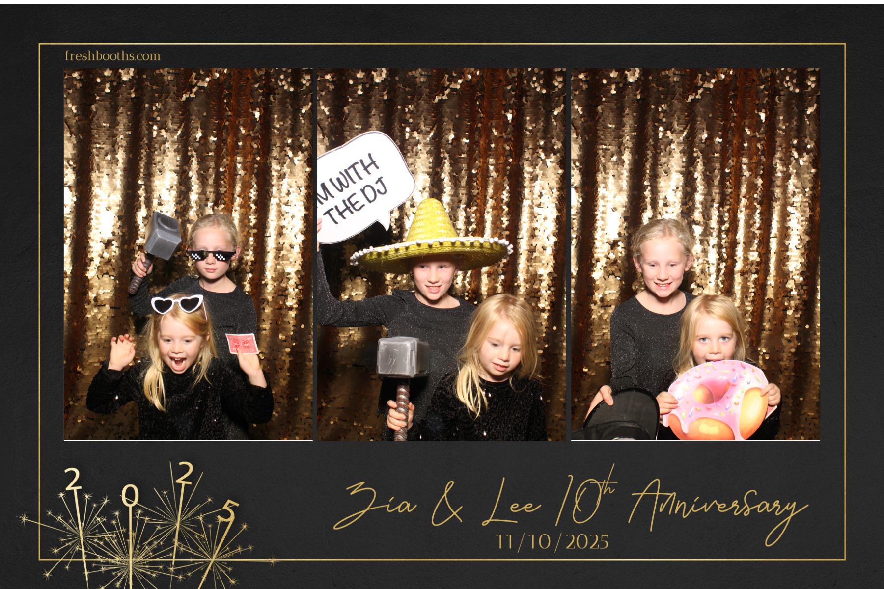 Zia & Lee 10 Year Wedding Anniversary  | View more photos from the event at gallery.freshbooths.com/u/FreshBooths/Zia-Lee-10-Year-Wedding-Anniversary