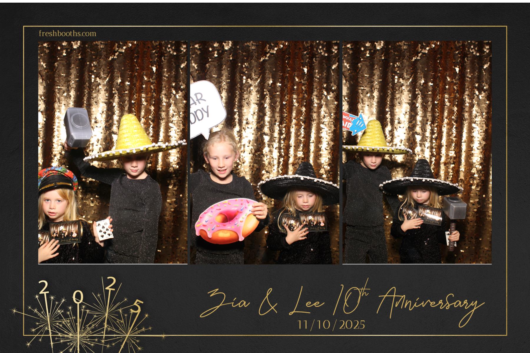 Zia & Lee 10 Year Wedding Anniversary  | View more photos from the event at gallery.freshbooths.com/u/FreshBooths/Zia-Lee-10-Year-Wedding-Anniversary