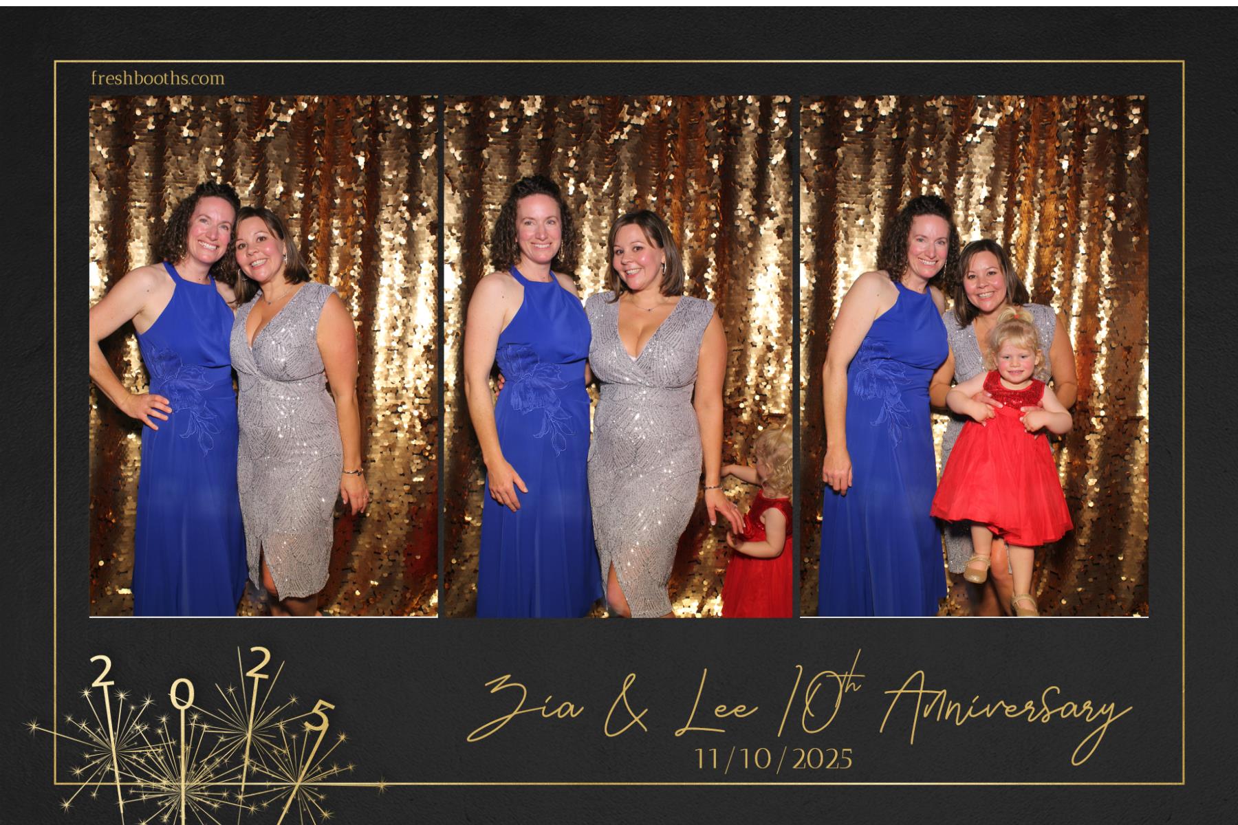 Zia & Lee 10 Year Wedding Anniversary  | View more photos from the event at gallery.freshbooths.com/u/FreshBooths/Zia-Lee-10-Year-Wedding-Anniversary