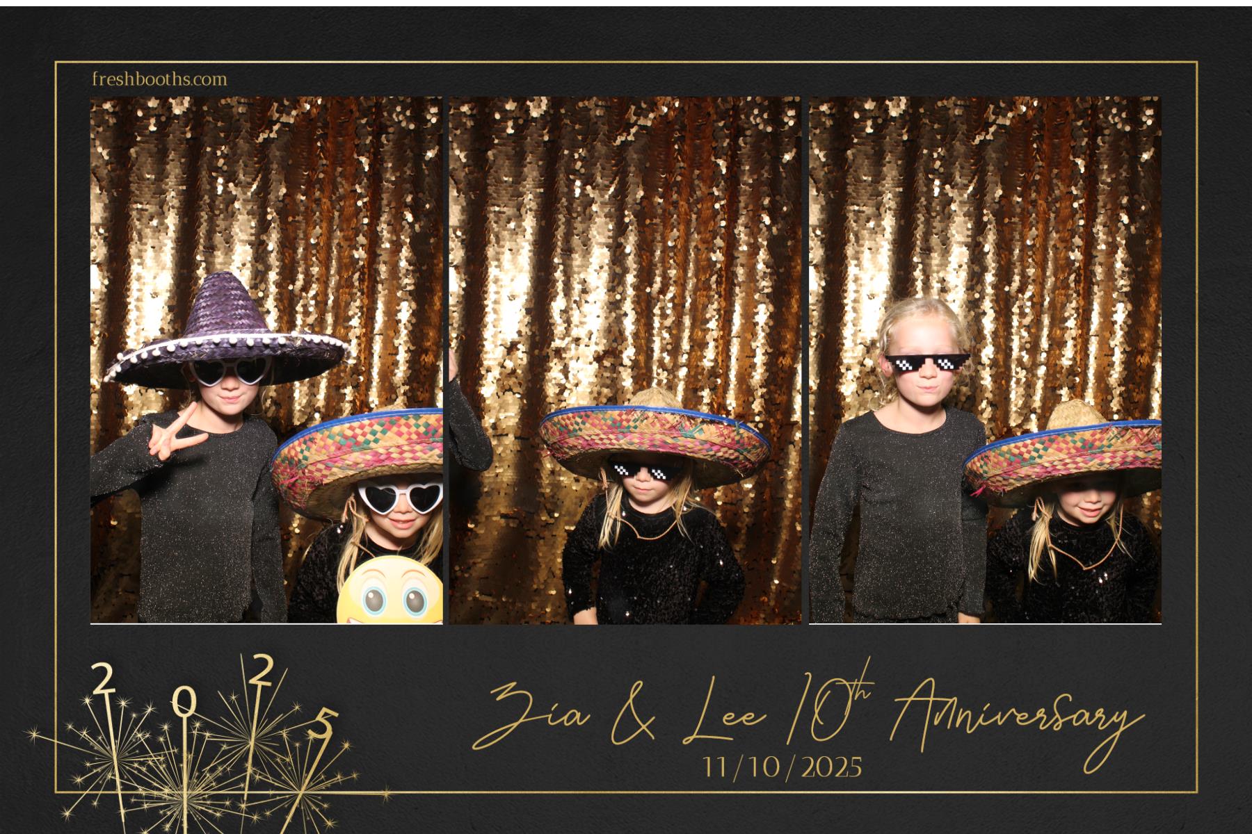 Zia & Lee 10 Year Wedding Anniversary  | View more photos from the event at gallery.freshbooths.com/u/FreshBooths/Zia-Lee-10-Year-Wedding-Anniversary