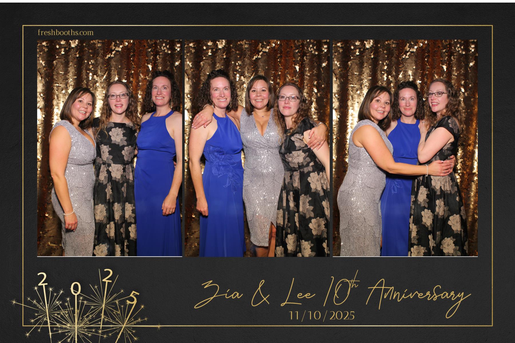 Zia & Lee 10 Year Wedding Anniversary  | View more photos from the event at gallery.freshbooths.com/u/FreshBooths/Zia-Lee-10-Year-Wedding-Anniversary