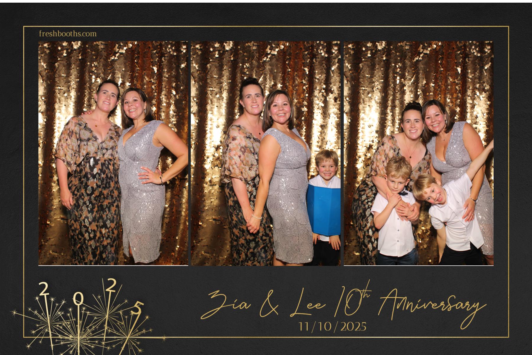 Zia & Lee 10 Year Wedding Anniversary  | View more photos from the event at gallery.freshbooths.com/u/FreshBooths/Zia-Lee-10-Year-Wedding-Anniversary