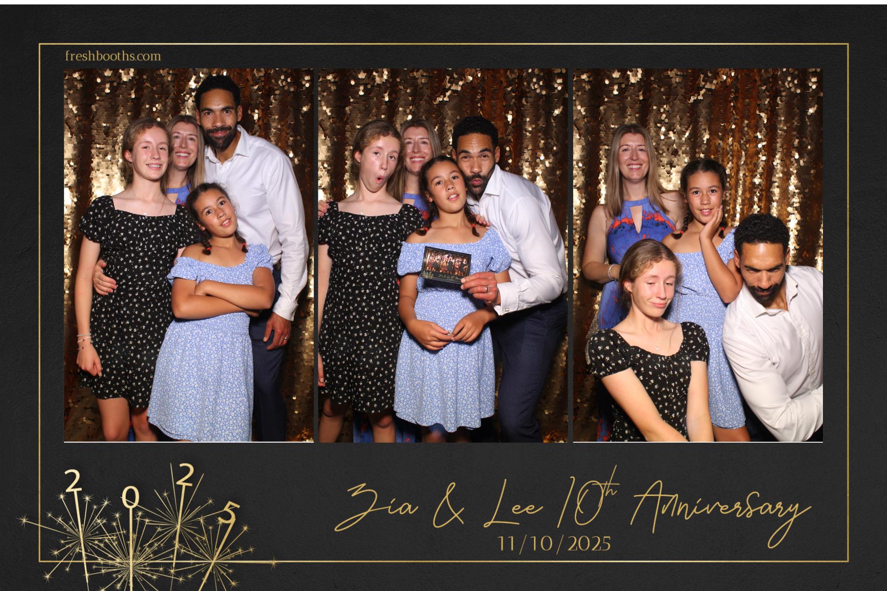 Zia & Lee 10 Year Wedding Anniversary  | View more photos from the event at gallery.freshbooths.com/u/FreshBooths/Zia-Lee-10-Year-Wedding-Anniversary