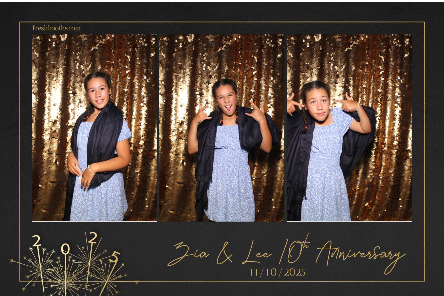 Zia & Lee 10 Year Wedding Anniversary  | View more photos from the event at gallery.freshbooths.com/u/FreshBooths/Zia-Lee-10-Year-Wedding-Anniversary