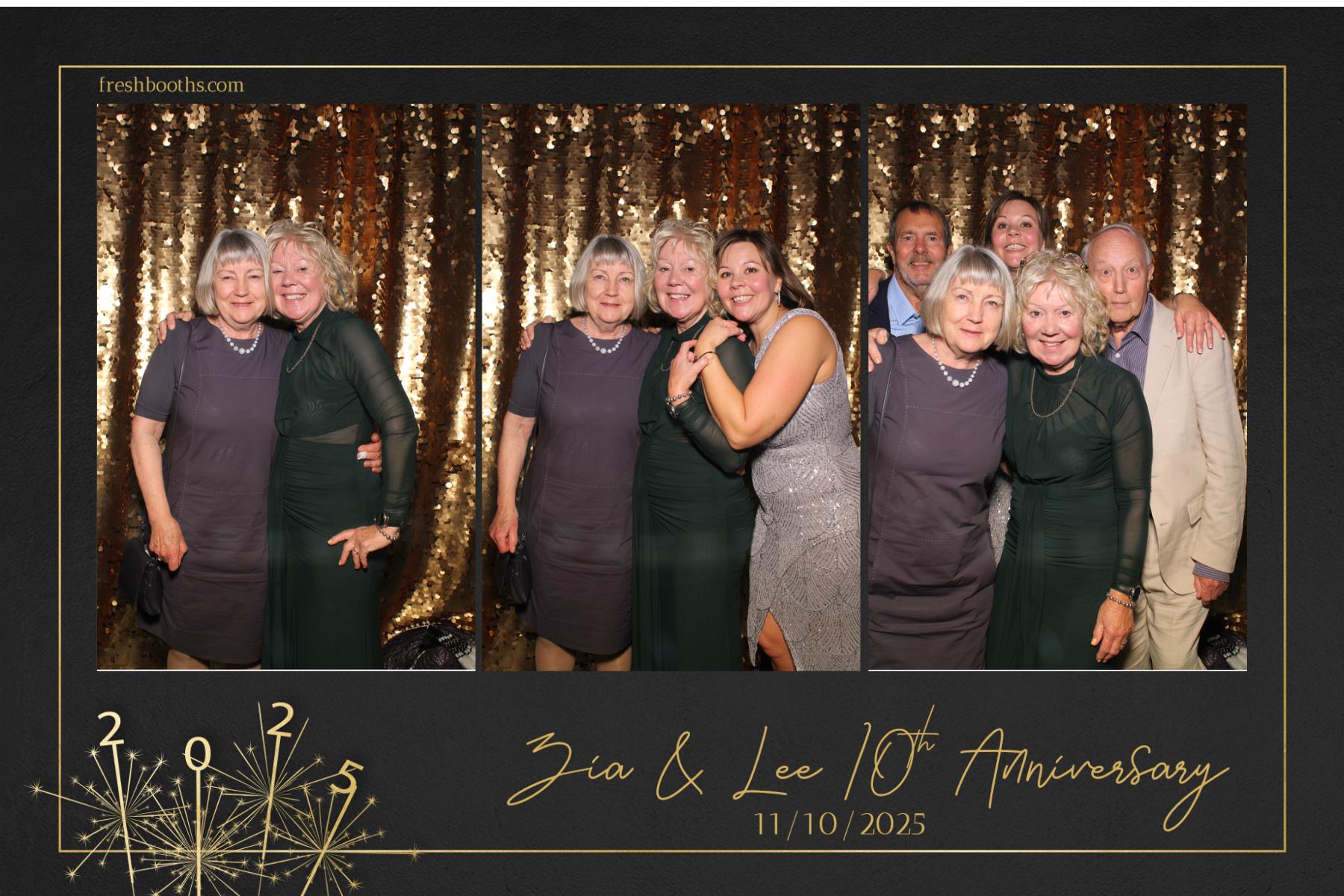 Zia & Lee 10 Year Wedding Anniversary  | View more photos from the event at gallery.freshbooths.com/u/FreshBooths/Zia-Lee-10-Year-Wedding-Anniversary