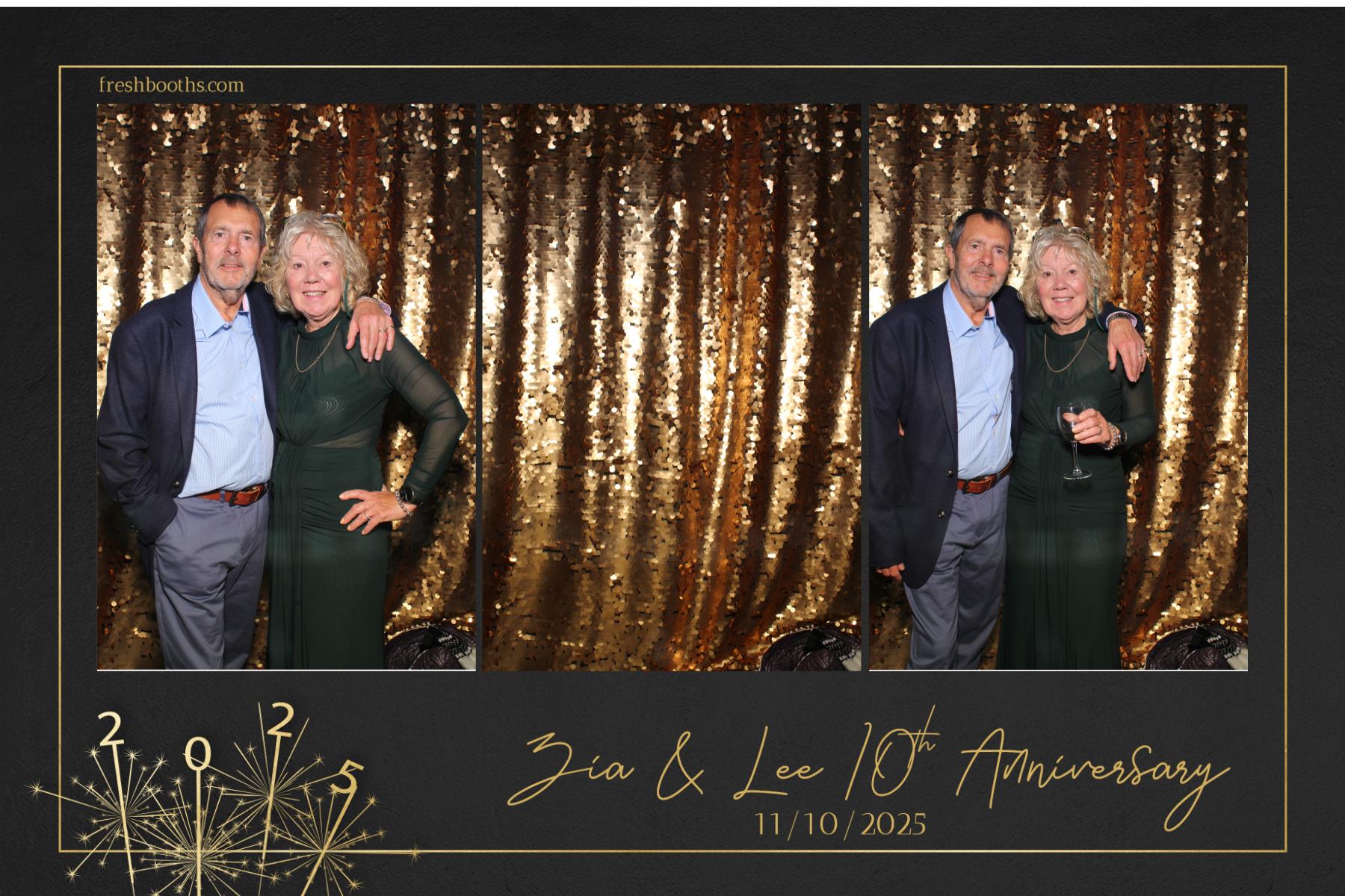 Zia & Lee 10 Year Wedding Anniversary  | View more photos from the event at gallery.freshbooths.com/u/FreshBooths/Zia-Lee-10-Year-Wedding-Anniversary