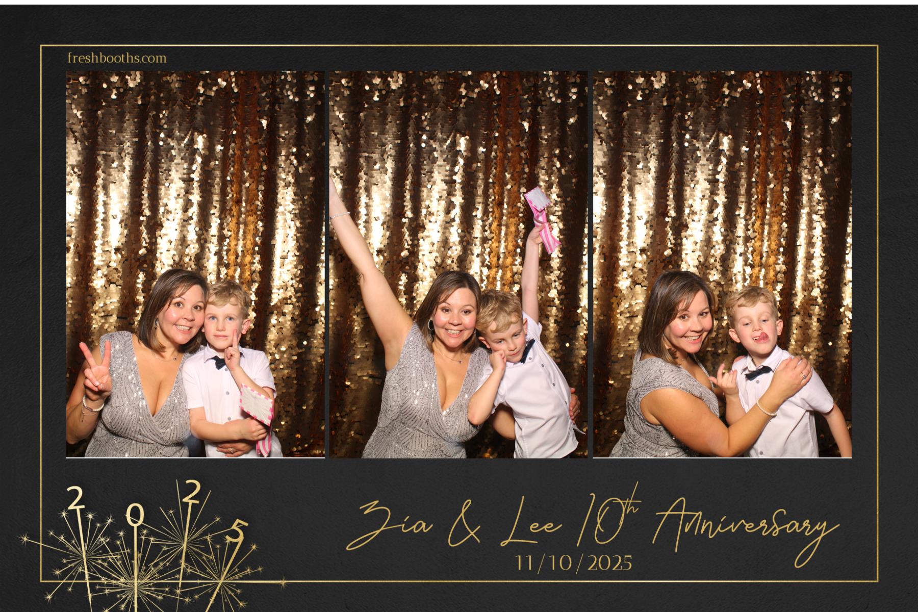 Zia & Lee 10 Year Wedding Anniversary  | View more photos from the event at gallery.freshbooths.com/u/FreshBooths/Zia-Lee-10-Year-Wedding-Anniversary