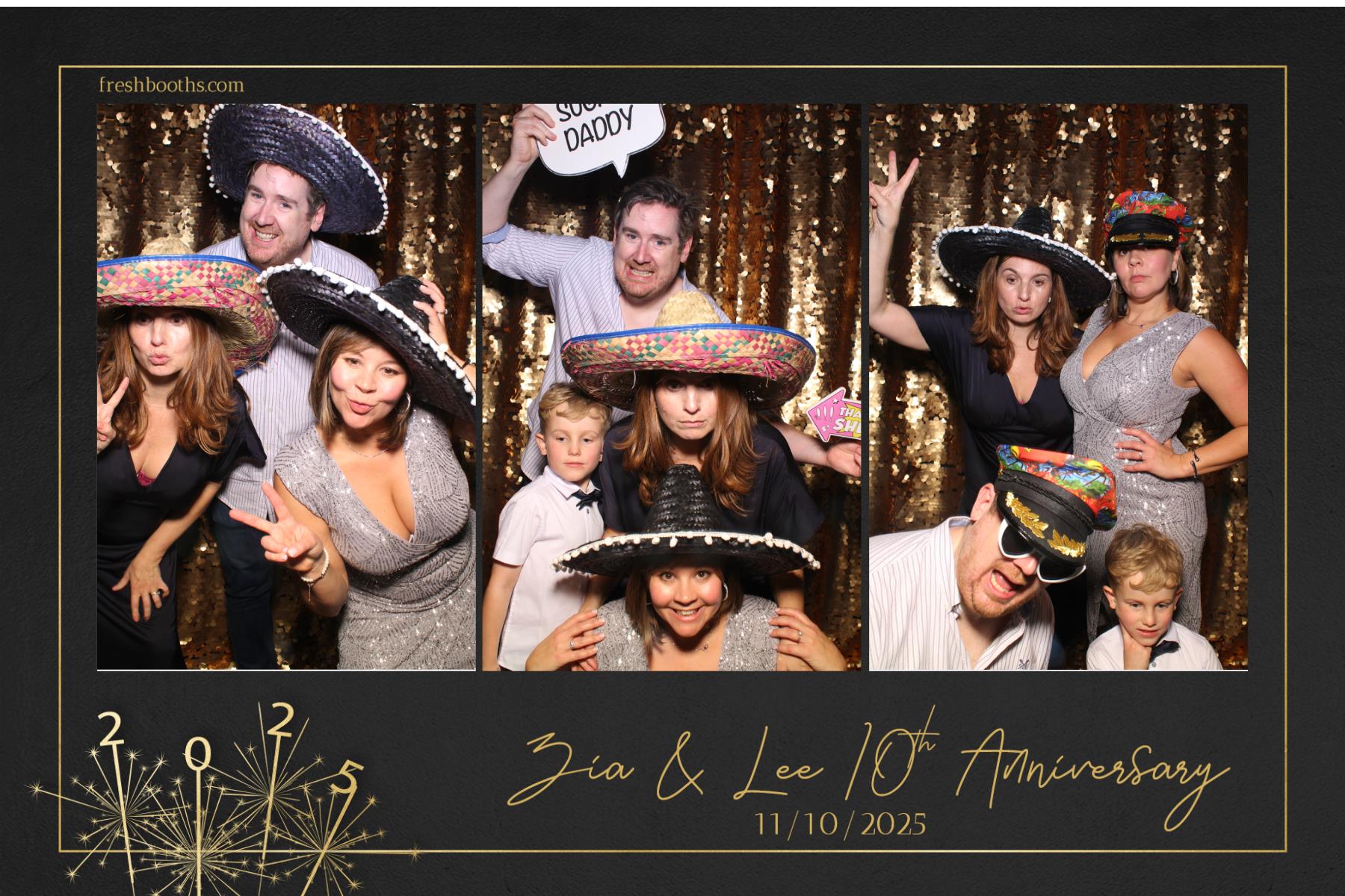 Zia & Lee 10 Year Wedding Anniversary  | View more photos from the event at gallery.freshbooths.com/u/FreshBooths/Zia-Lee-10-Year-Wedding-Anniversary
