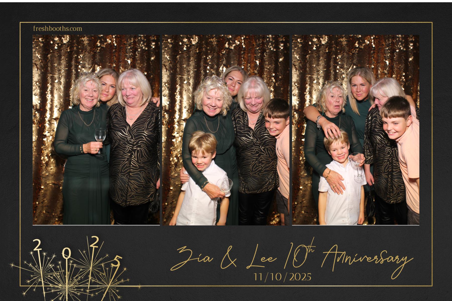 Zia & Lee 10 Year Wedding Anniversary  | View more photos from the event at gallery.freshbooths.com/u/FreshBooths/Zia-Lee-10-Year-Wedding-Anniversary