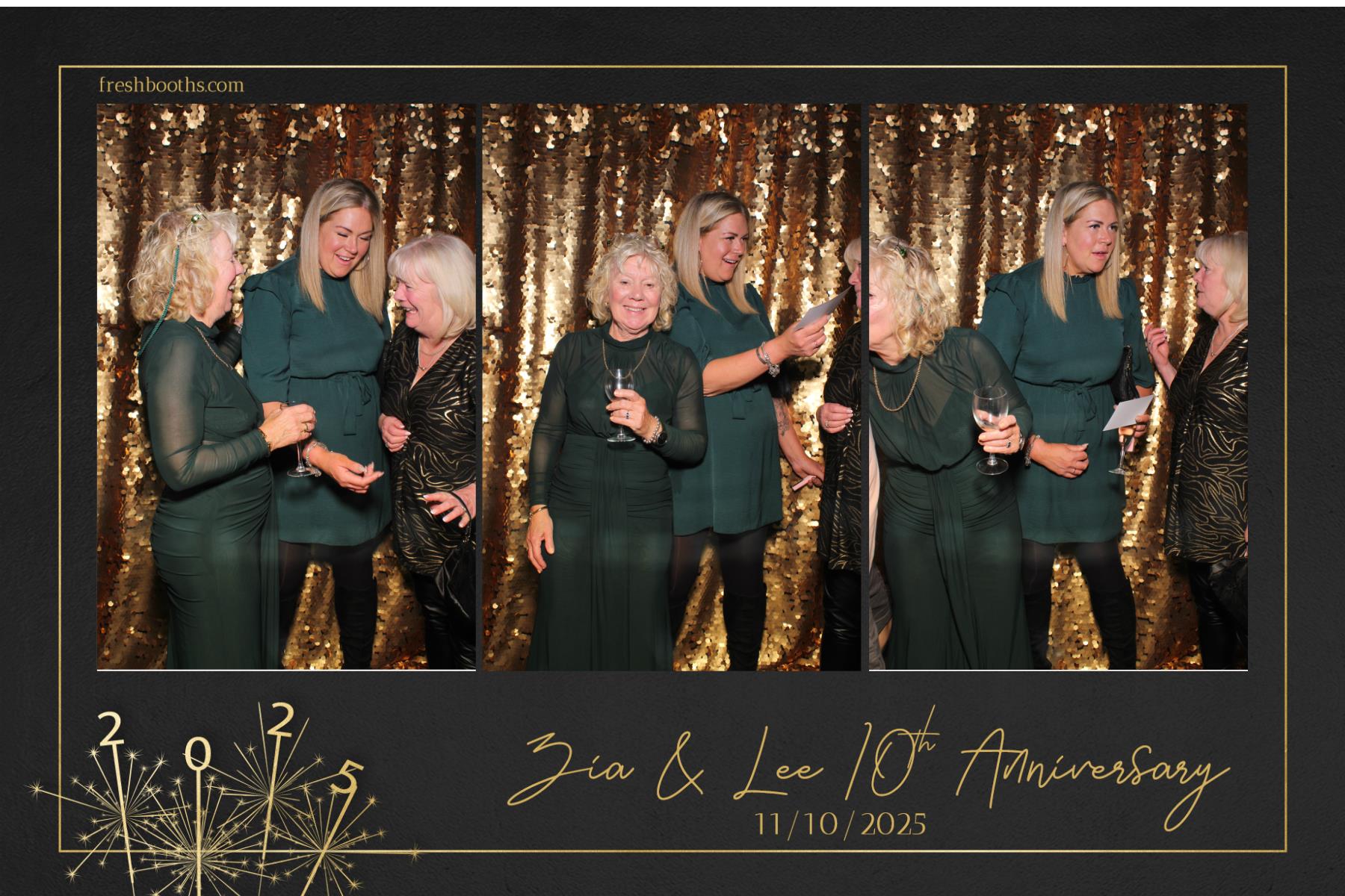 Zia & Lee 10 Year Wedding Anniversary  | View more photos from the event at gallery.freshbooths.com/u/FreshBooths/Zia-Lee-10-Year-Wedding-Anniversary