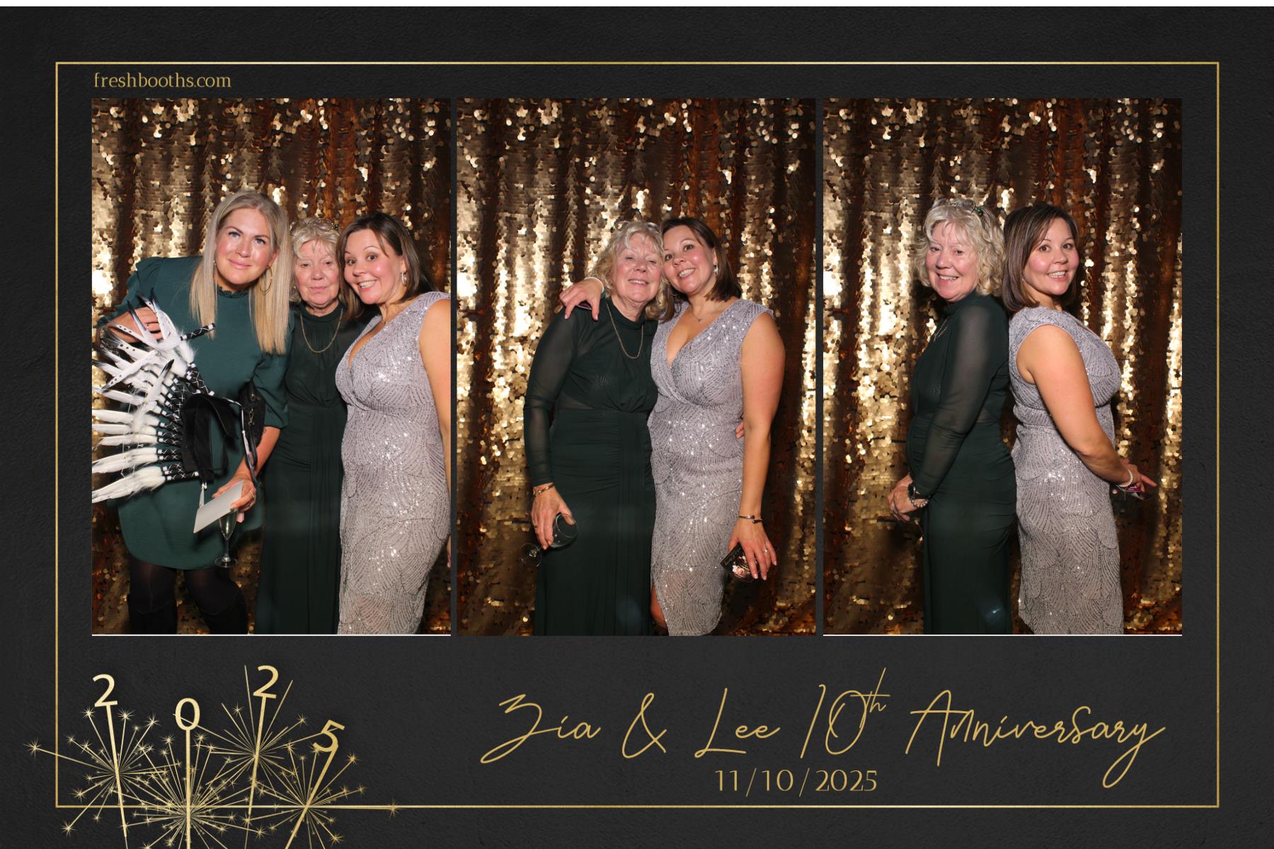 Zia & Lee 10 Year Wedding Anniversary  | View more photos from the event at gallery.freshbooths.com/u/FreshBooths/Zia-Lee-10-Year-Wedding-Anniversary