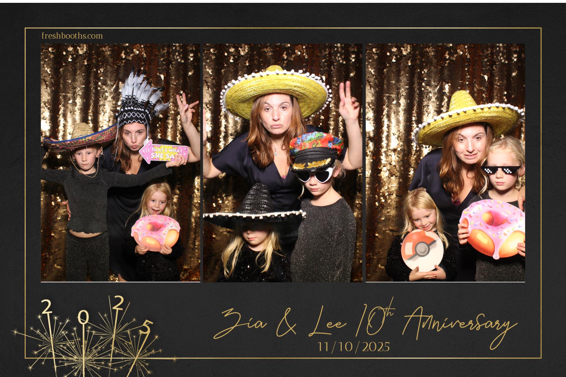 Zia & Lee 10 Year Wedding Anniversary  | View more photos from the event at gallery.freshbooths.com/u/FreshBooths/Zia-Lee-10-Year-Wedding-Anniversary