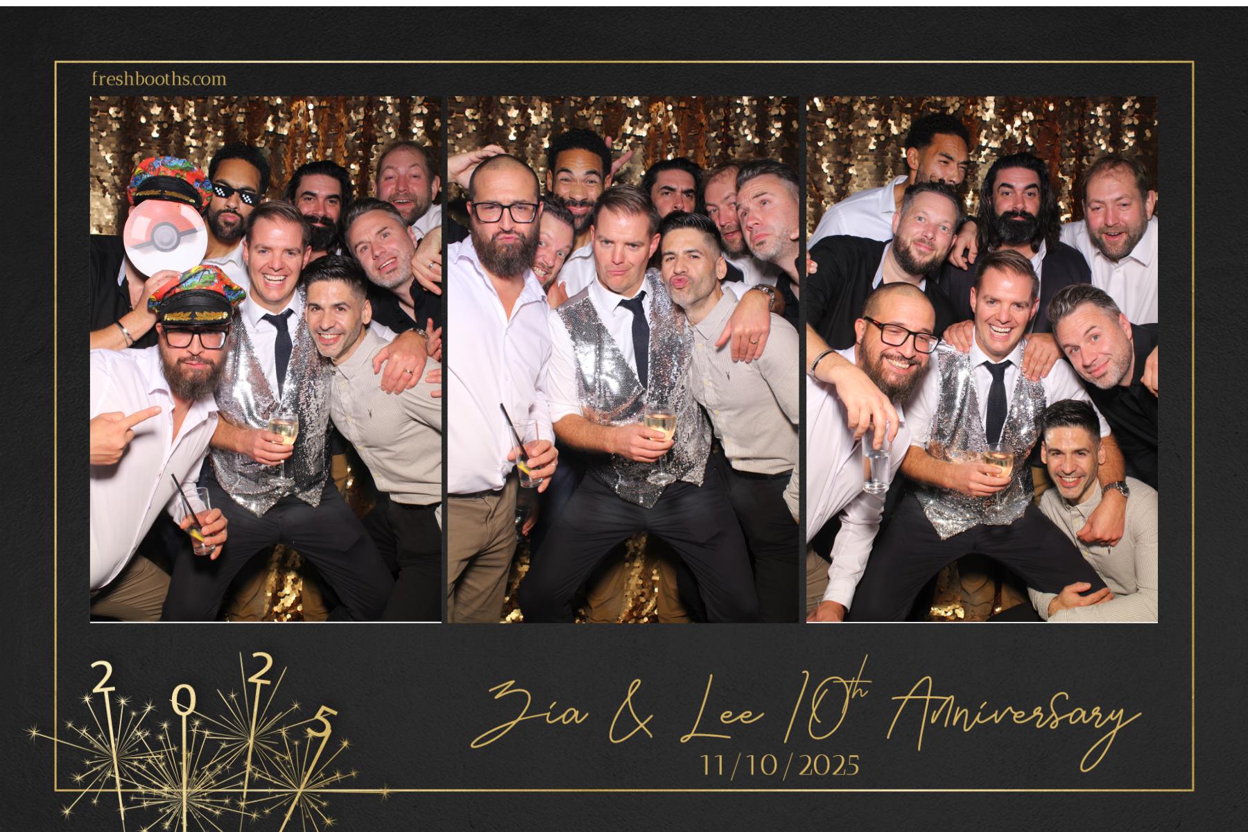 Zia & Lee 10 Year Wedding Anniversary  | View more photos from the event at gallery.freshbooths.com/u/FreshBooths/Zia-Lee-10-Year-Wedding-Anniversary