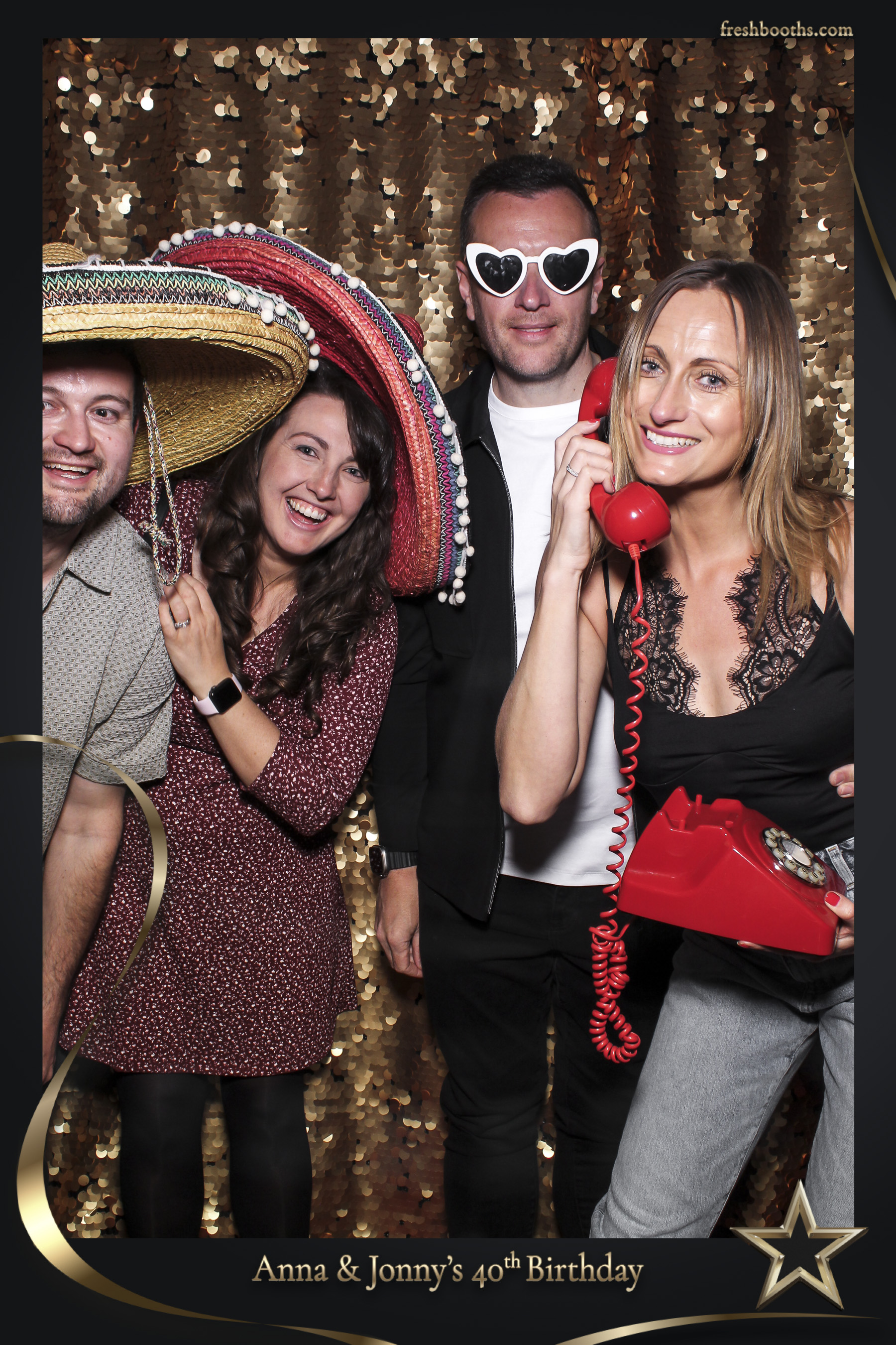 Jonny & Anna 40th | View more photos from the event at gallery.freshbooths.com/u/FreshBooths/Jonny-Anna-40th