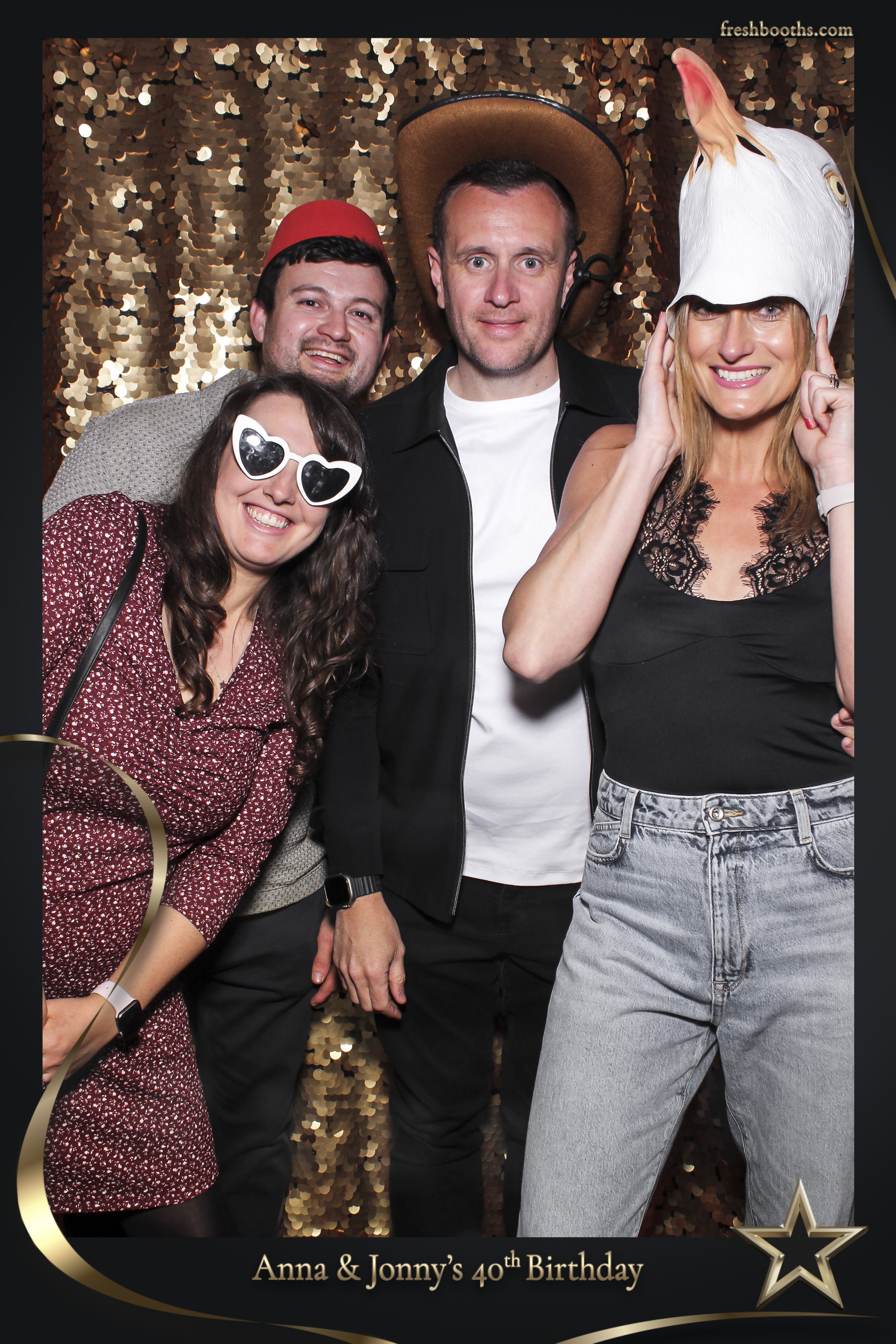 Jonny & Anna 40th | View more photos from the event at gallery.freshbooths.com/u/FreshBooths/Jonny-Anna-40th
