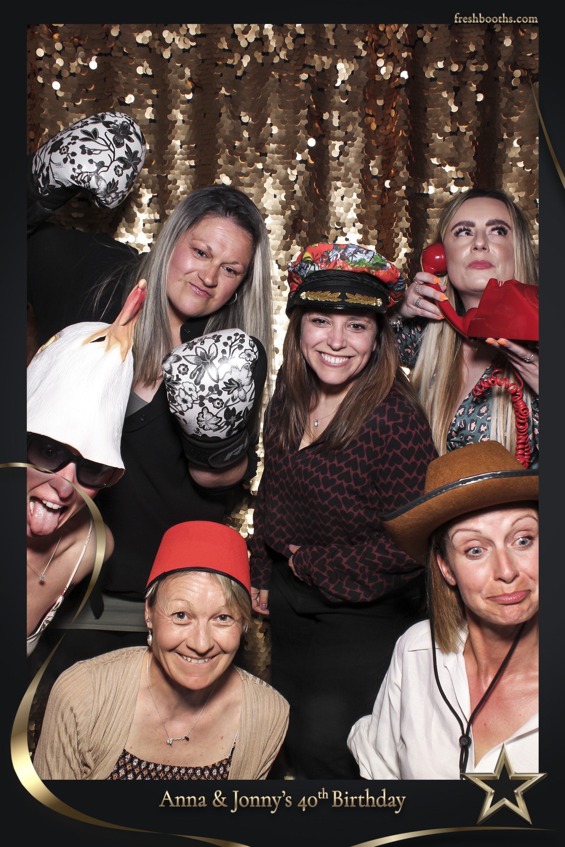 Jonny & Anna 40th | View more photos from the event at gallery.freshbooths.com/u/FreshBooths/Jonny-Anna-40th