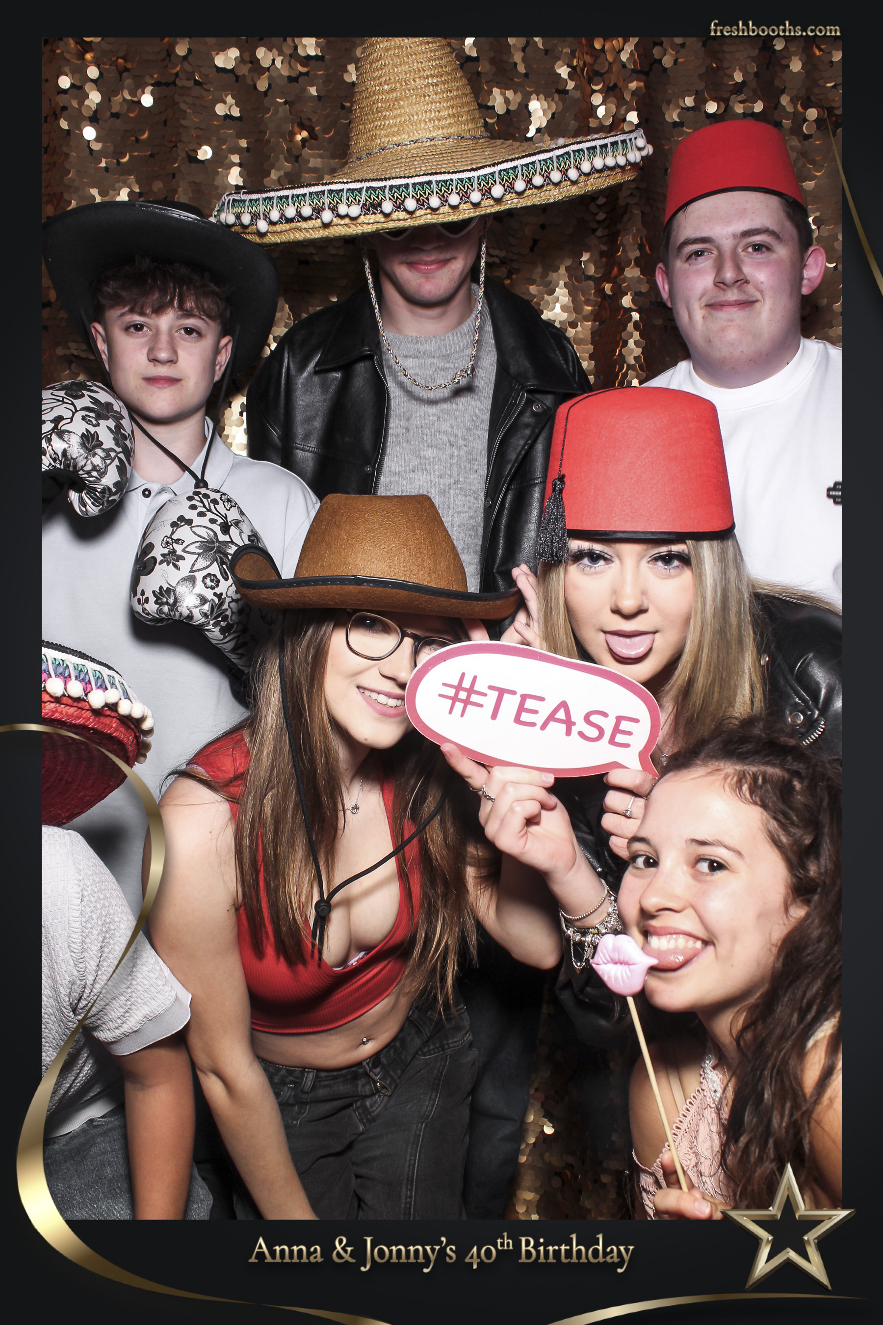 Jonny & Anna 40th | View more photos from the event at gallery.freshbooths.com/u/FreshBooths/Jonny-Anna-40th