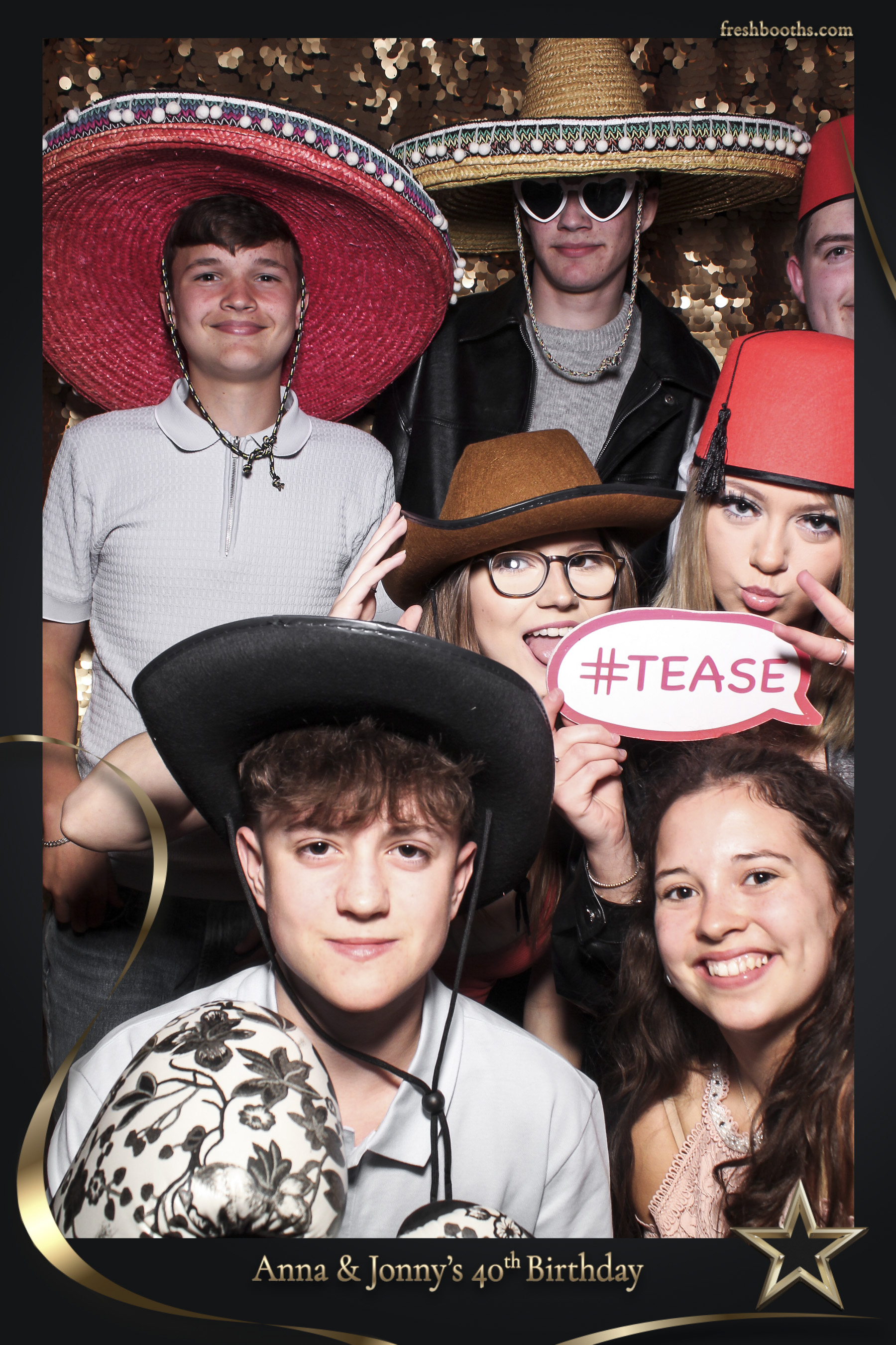 Jonny & Anna 40th | View more photos from the event at gallery.freshbooths.com/u/FreshBooths/Jonny-Anna-40th