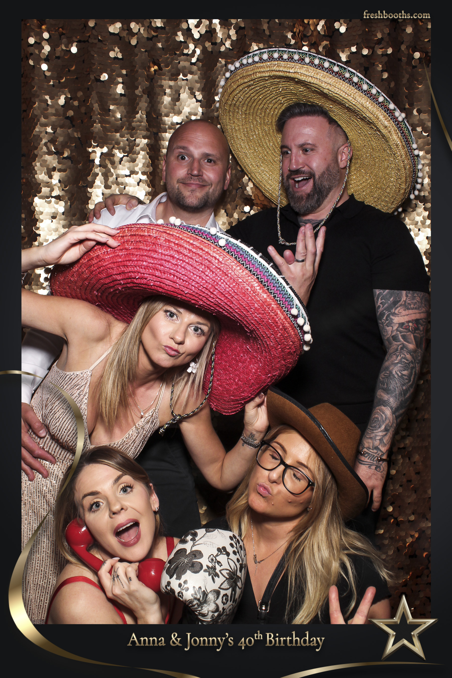 Jonny & Anna 40th | View more photos from the event at gallery.freshbooths.com/u/FreshBooths/Jonny-Anna-40th