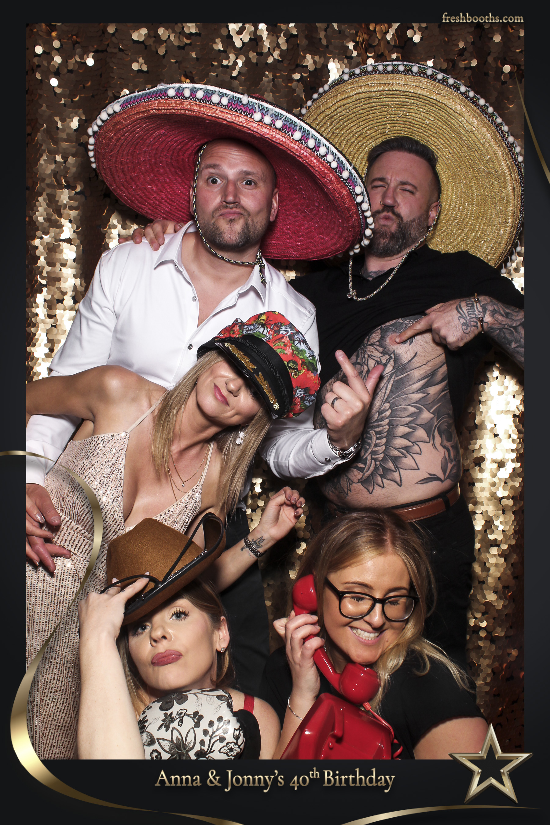 Jonny & Anna 40th | View more photos from the event at gallery.freshbooths.com/u/FreshBooths/Jonny-Anna-40th
