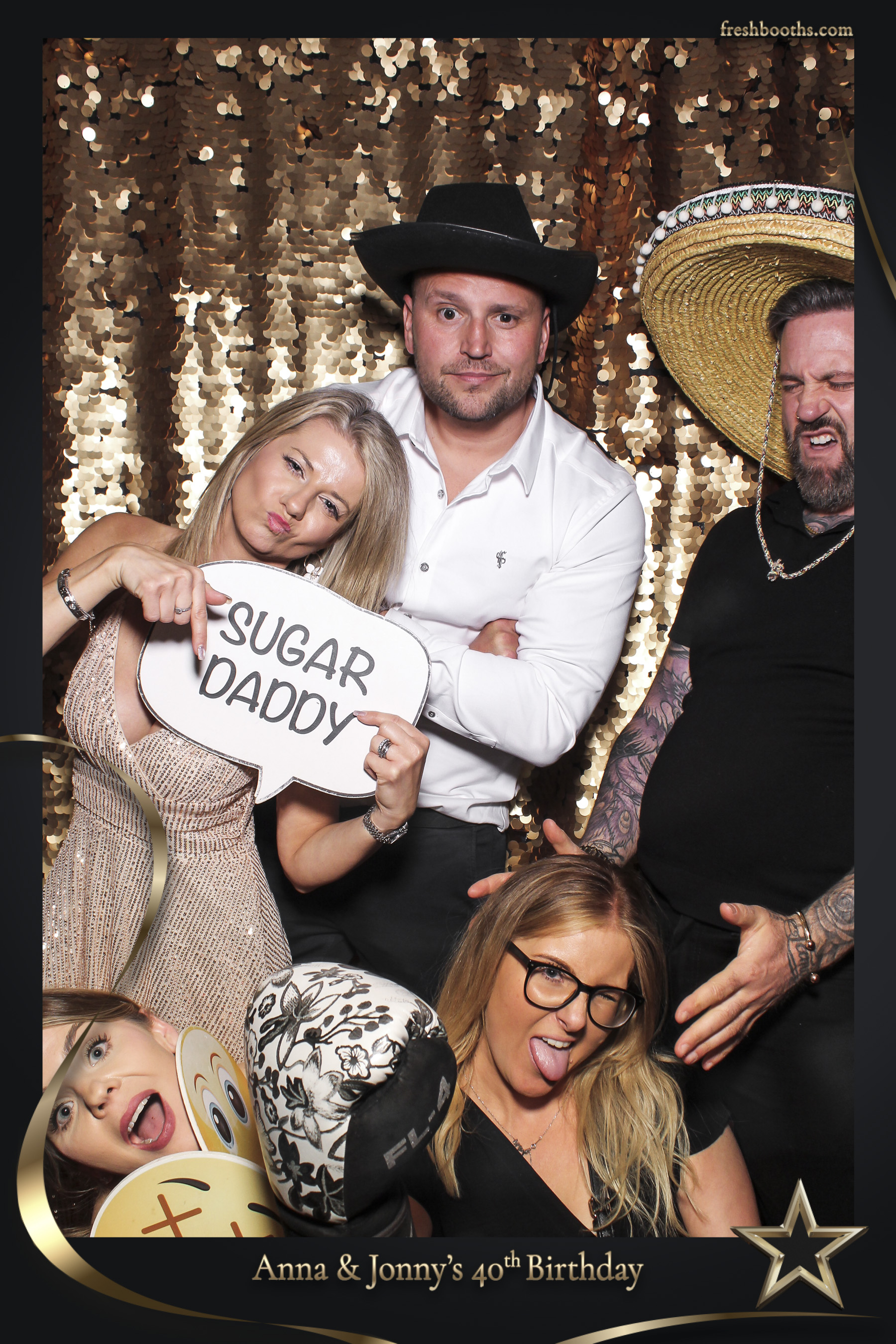 Jonny & Anna 40th | View more photos from the event at gallery.freshbooths.com/u/FreshBooths/Jonny-Anna-40th