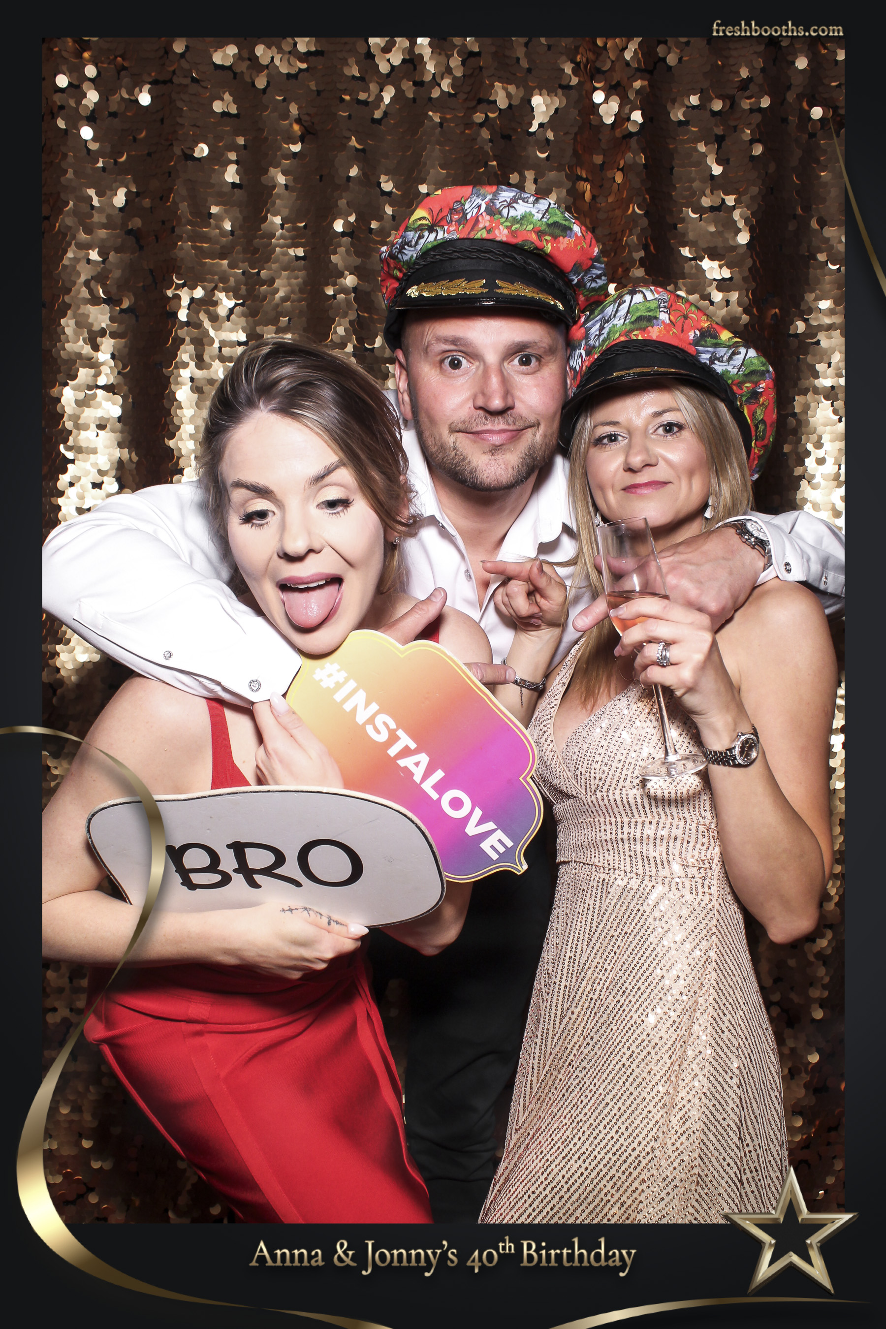 Jonny & Anna 40th | View more photos from the event at gallery.freshbooths.com/u/FreshBooths/Jonny-Anna-40th