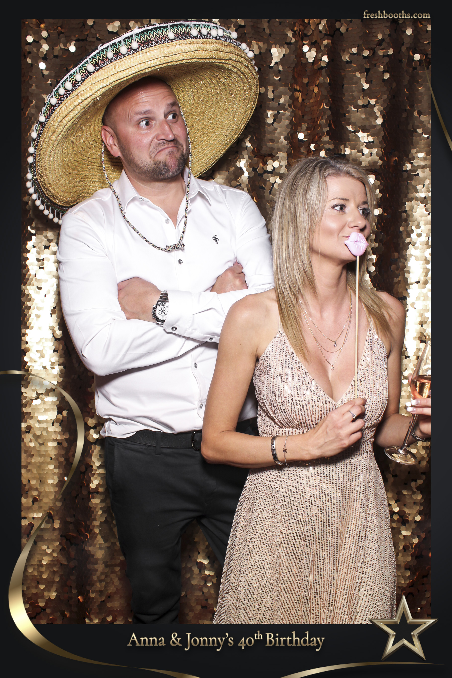 Jonny & Anna 40th | View more photos from the event at gallery.freshbooths.com/u/FreshBooths/Jonny-Anna-40th