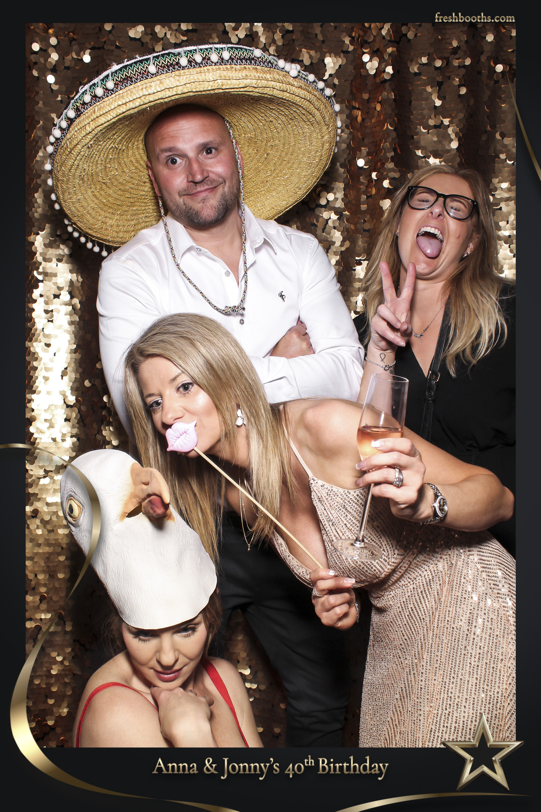 Jonny & Anna 40th | View more photos from the event at gallery.freshbooths.com/u/FreshBooths/Jonny-Anna-40th
