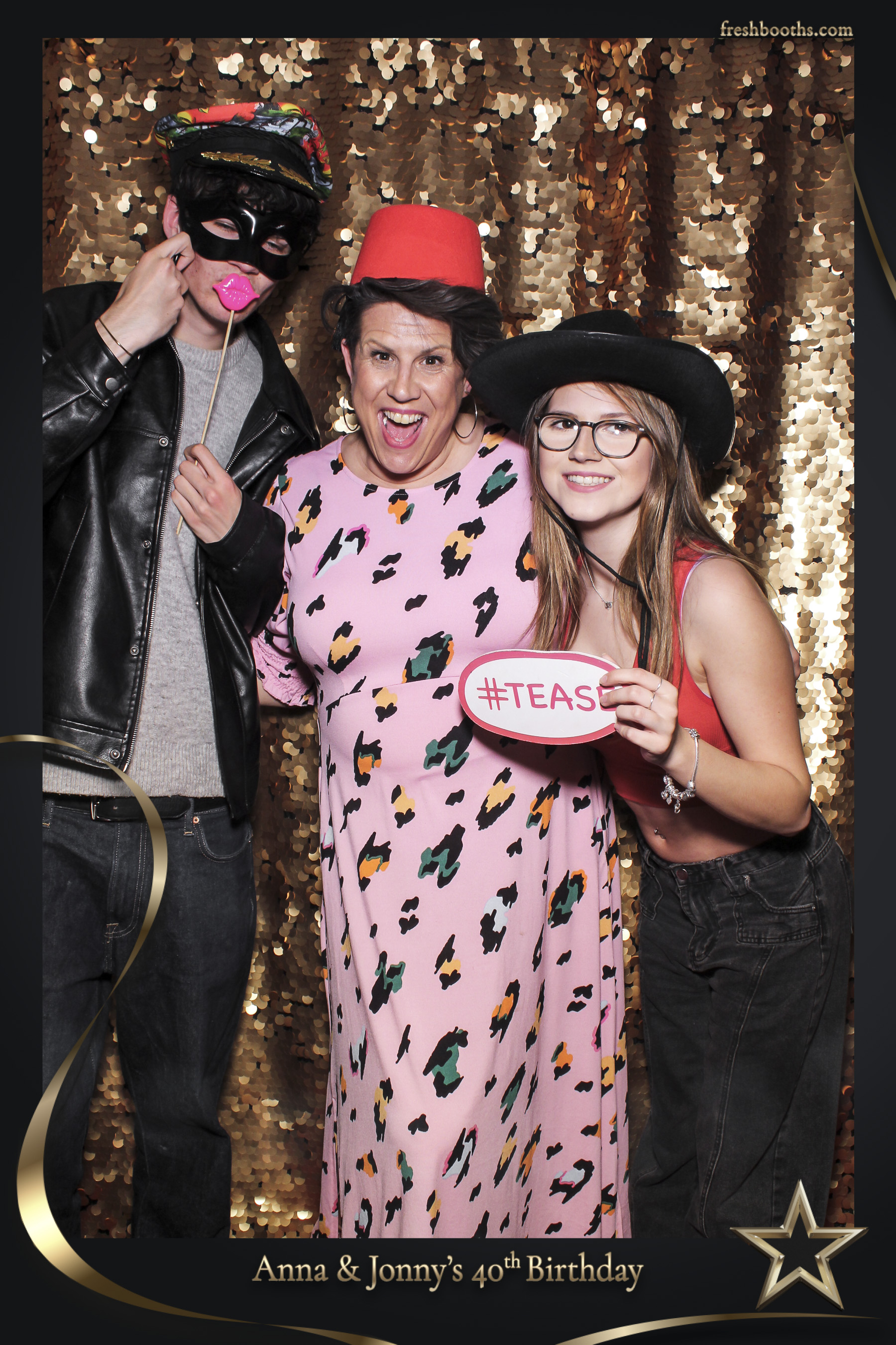 Jonny & Anna 40th | View more photos from the event at gallery.freshbooths.com/u/FreshBooths/Jonny-Anna-40th