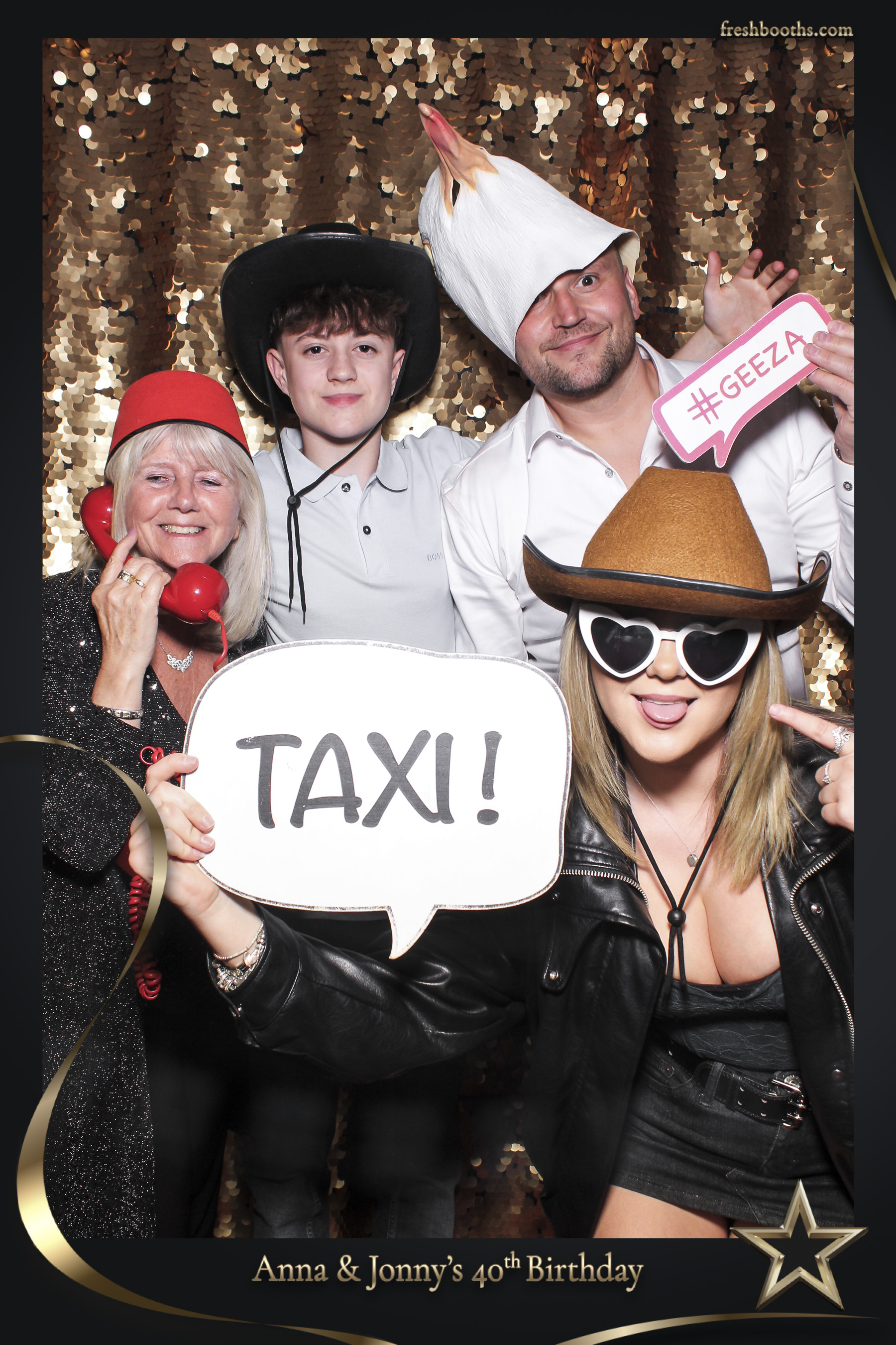 Jonny & Anna 40th | View more photos from the event at gallery.freshbooths.com/u/FreshBooths/Jonny-Anna-40th