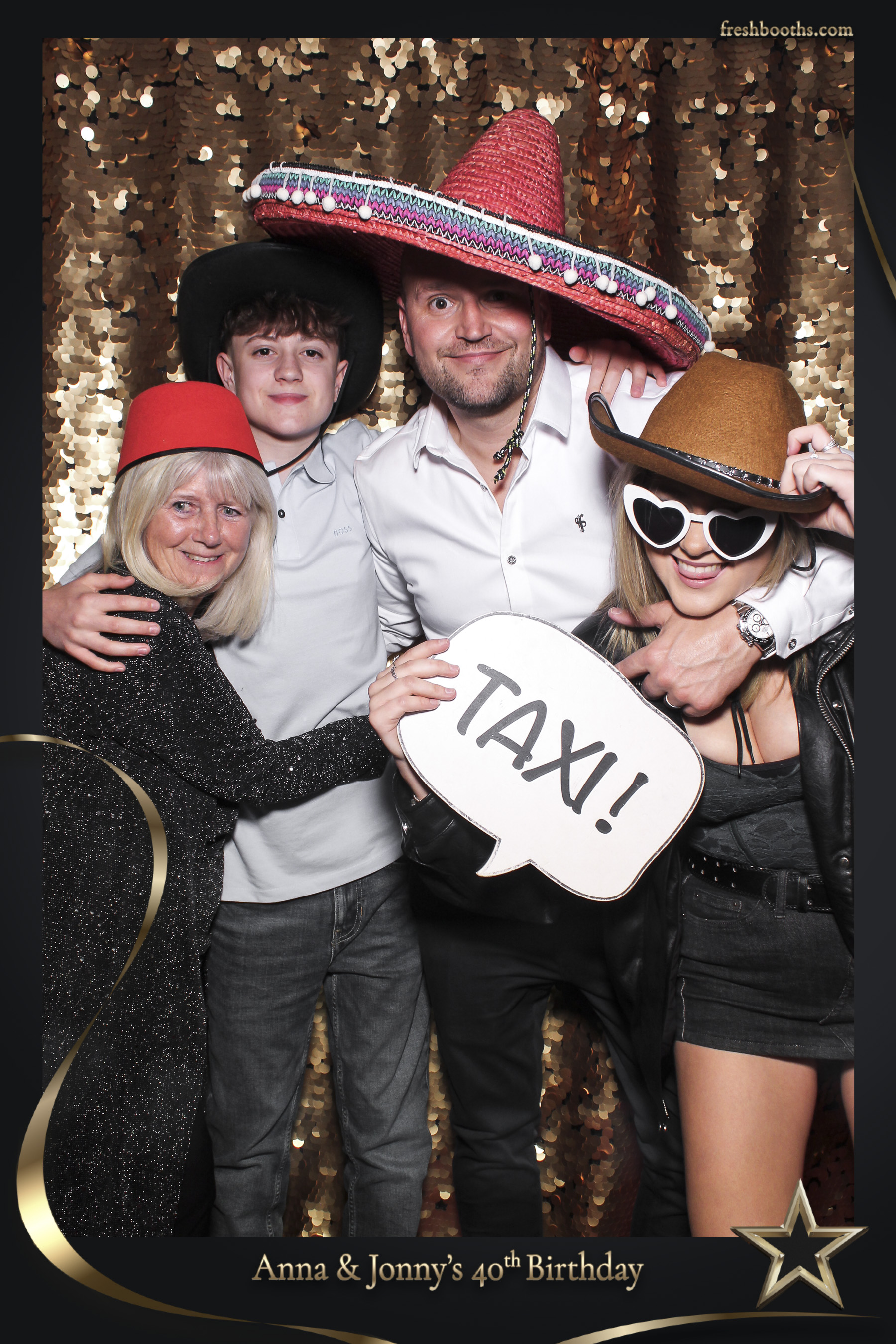 Jonny & Anna 40th | View more photos from the event at gallery.freshbooths.com/u/FreshBooths/Jonny-Anna-40th
