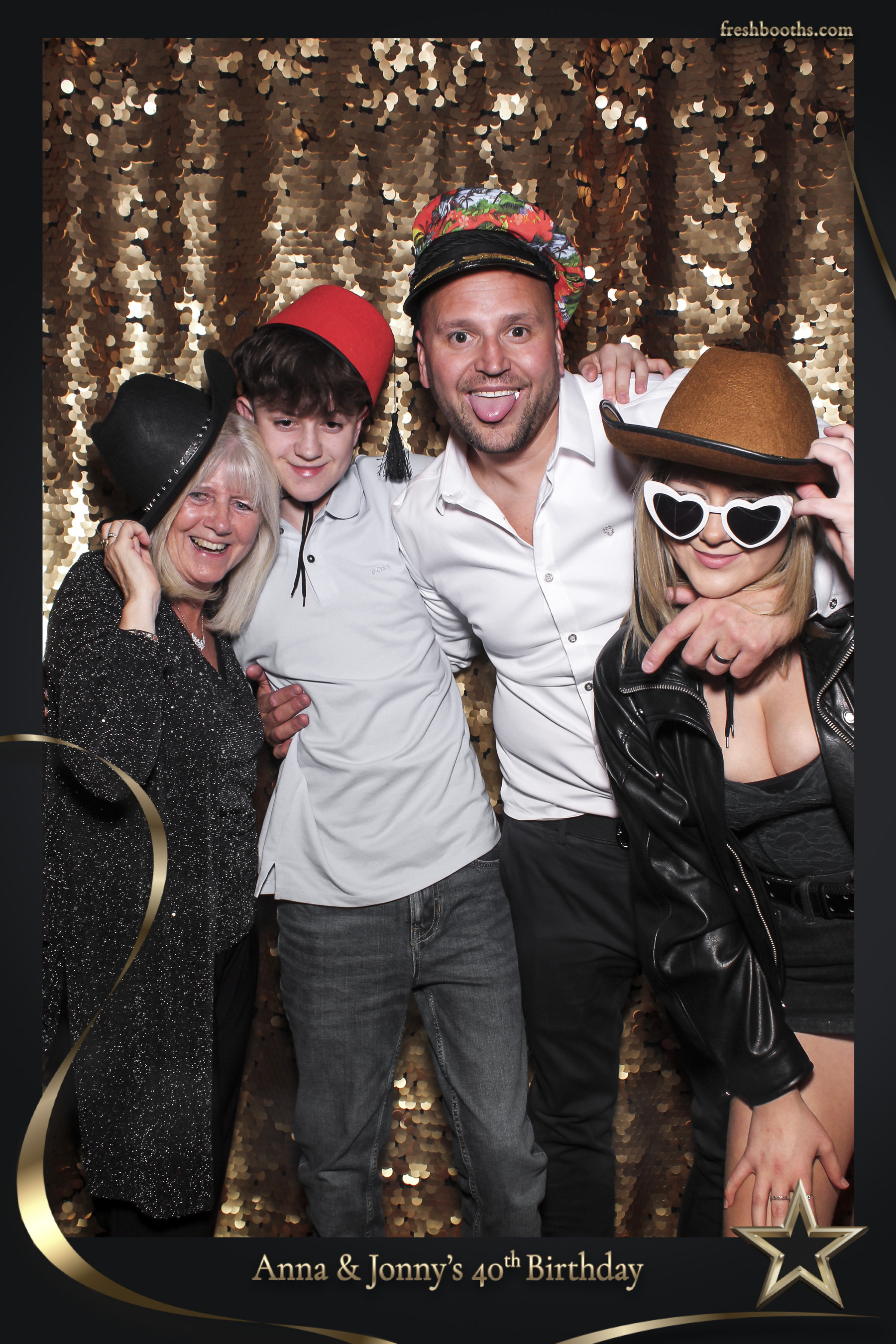 Jonny & Anna 40th | View more photos from the event at gallery.freshbooths.com/u/FreshBooths/Jonny-Anna-40th