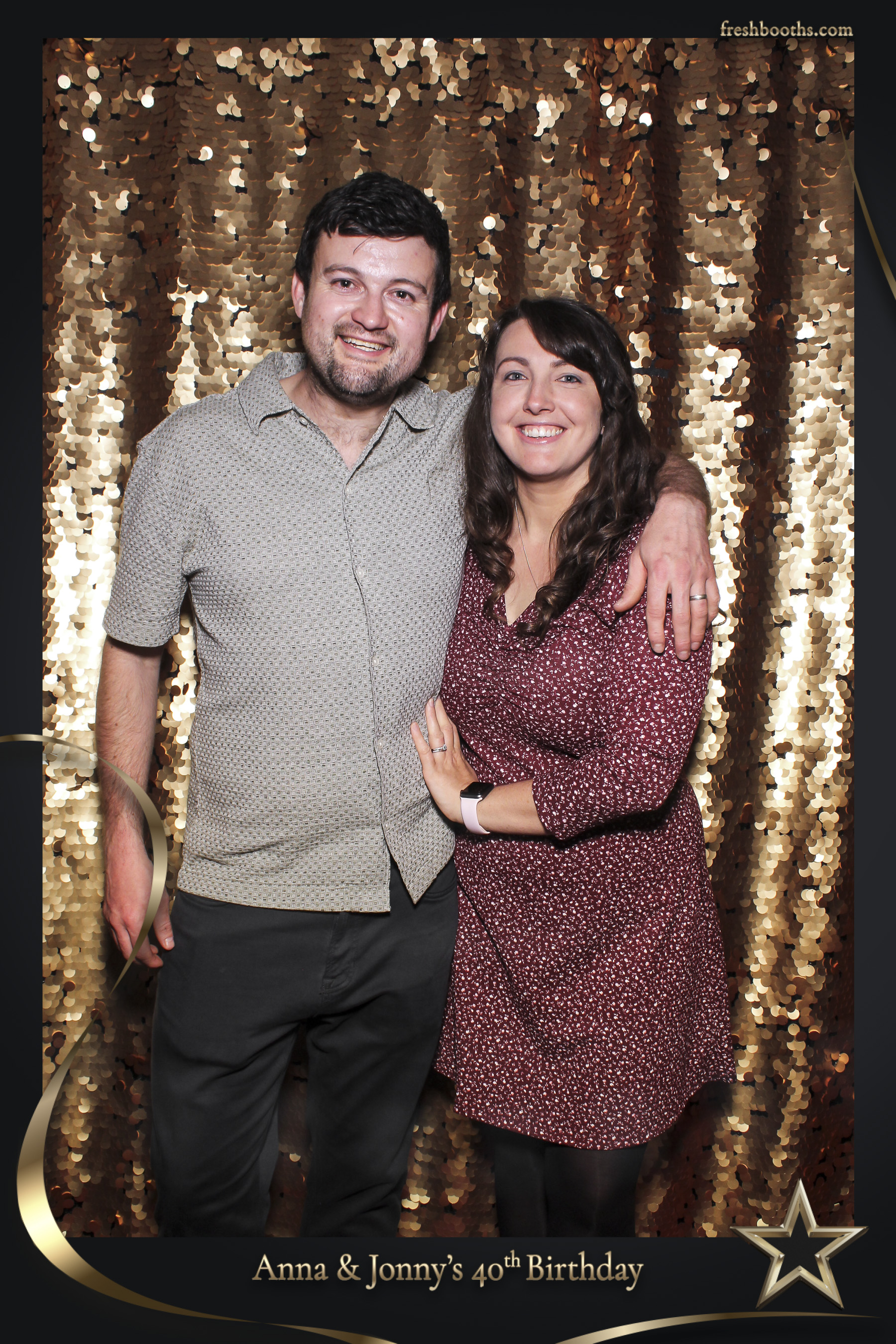 Jonny & Anna 40th | View more photos from the event at gallery.freshbooths.com/u/FreshBooths/Jonny-Anna-40th