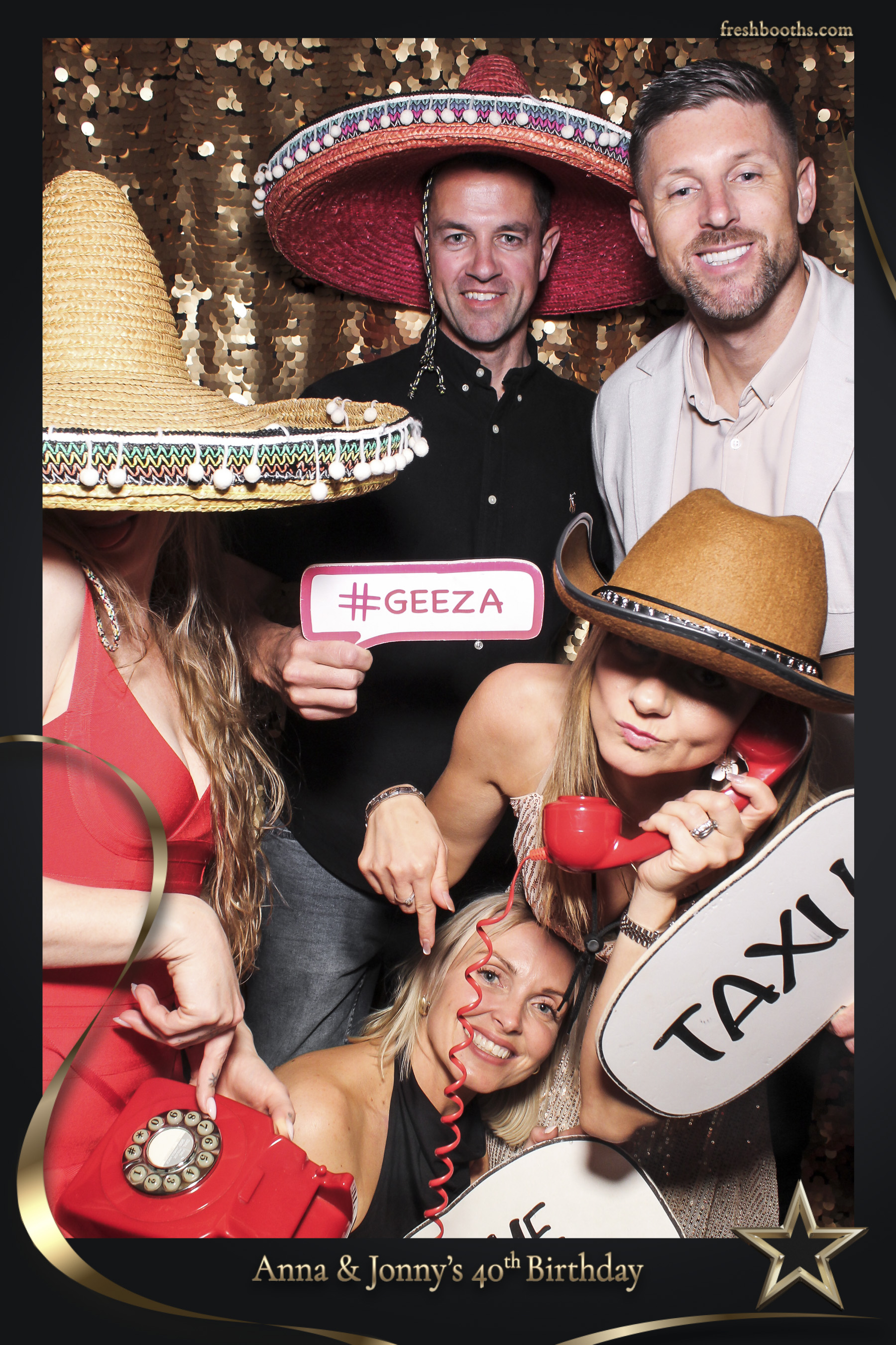 Jonny & Anna 40th | View more photos from the event at gallery.freshbooths.com/u/FreshBooths/Jonny-Anna-40th