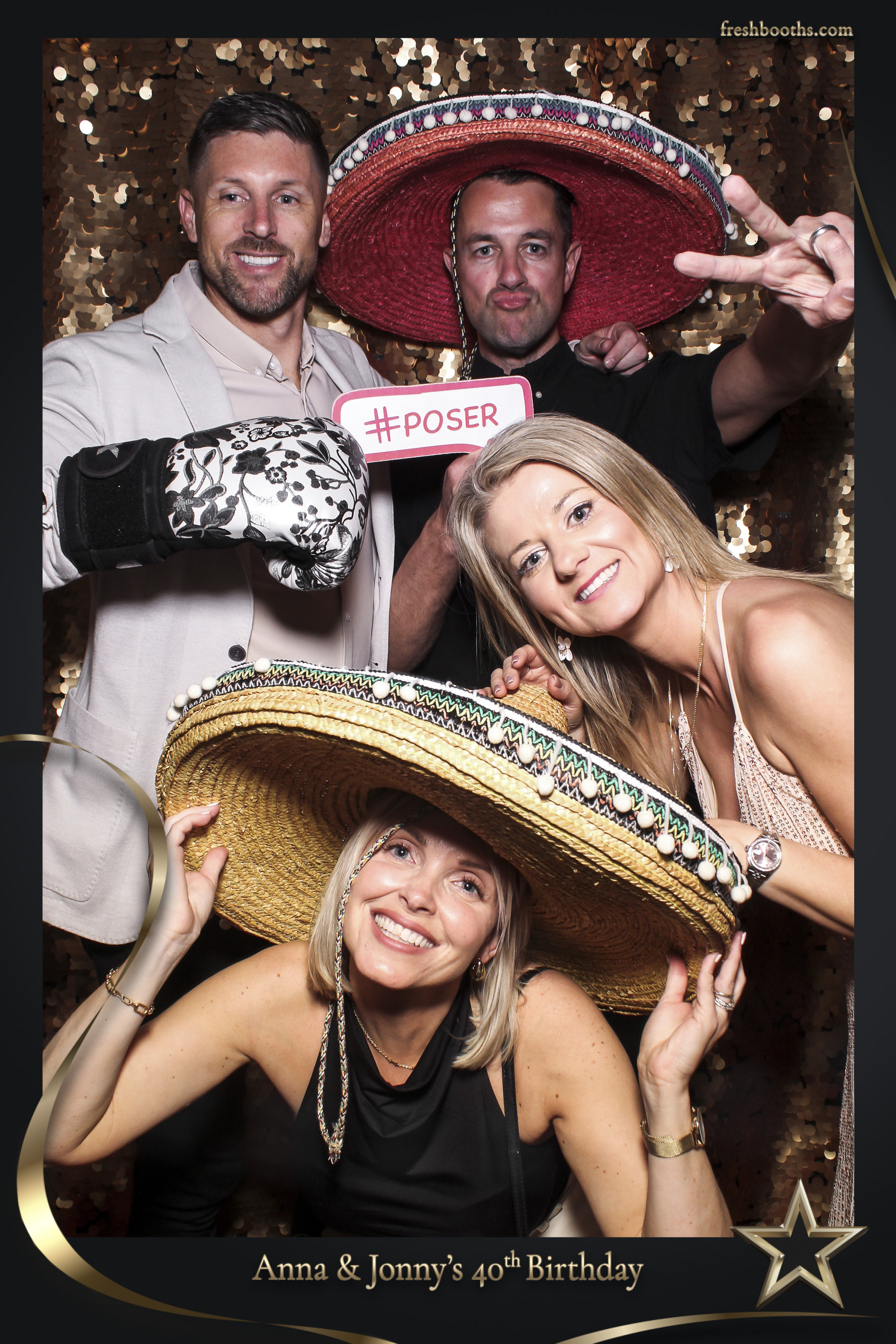 Jonny & Anna 40th | View more photos from the event at gallery.freshbooths.com/u/FreshBooths/Jonny-Anna-40th