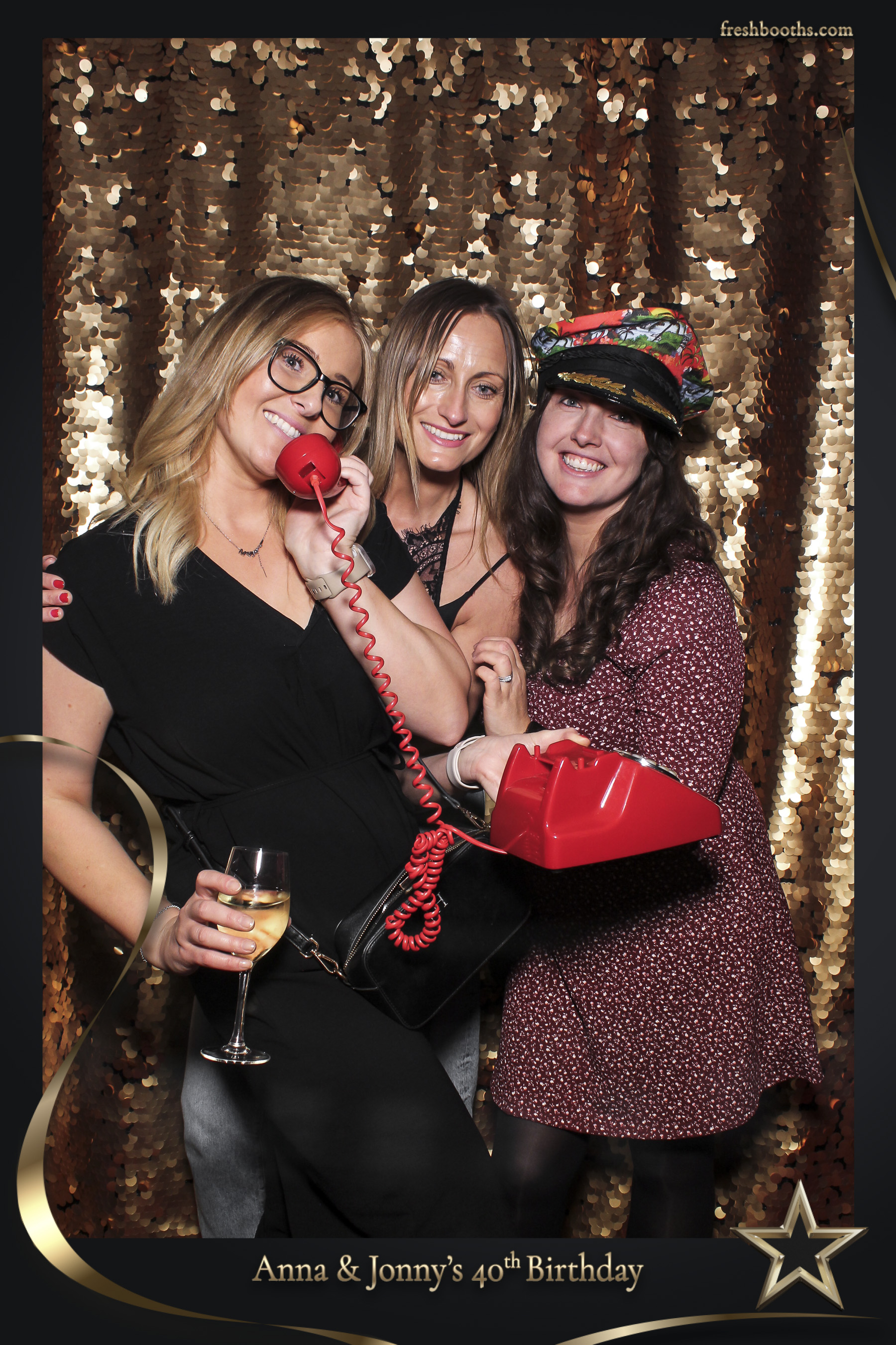 Jonny & Anna 40th | View more photos from the event at gallery.freshbooths.com/u/FreshBooths/Jonny-Anna-40th