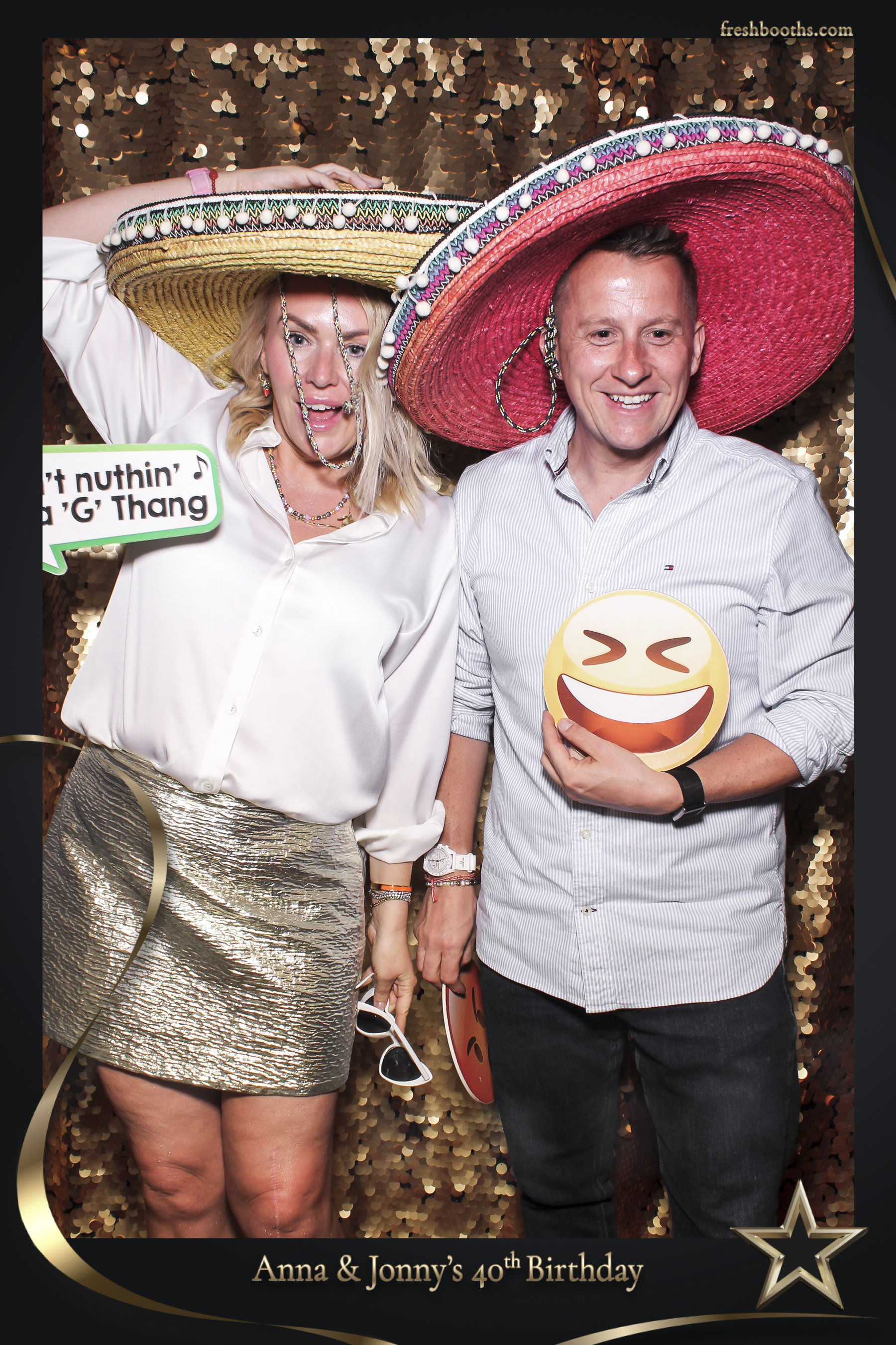 Jonny & Anna 40th | View more photos from the event at gallery.freshbooths.com/u/FreshBooths/Jonny-Anna-40th