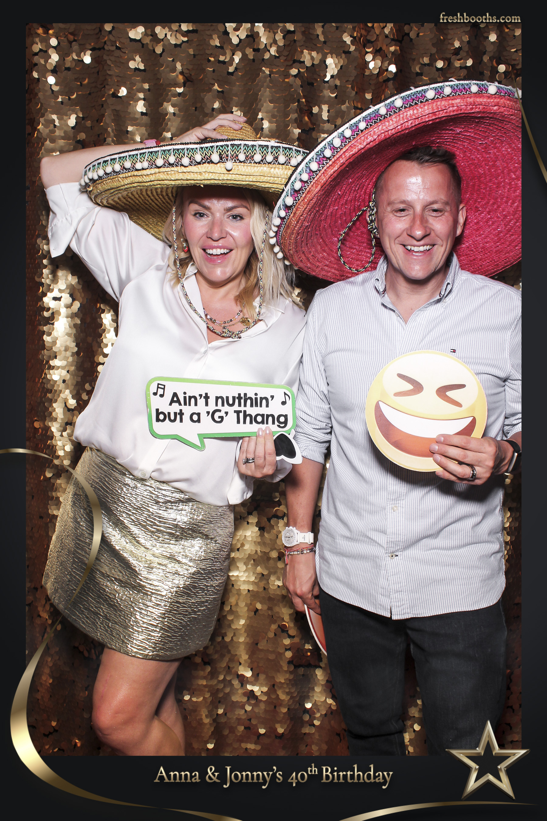 Jonny & Anna 40th | View more photos from the event at gallery.freshbooths.com/u/FreshBooths/Jonny-Anna-40th