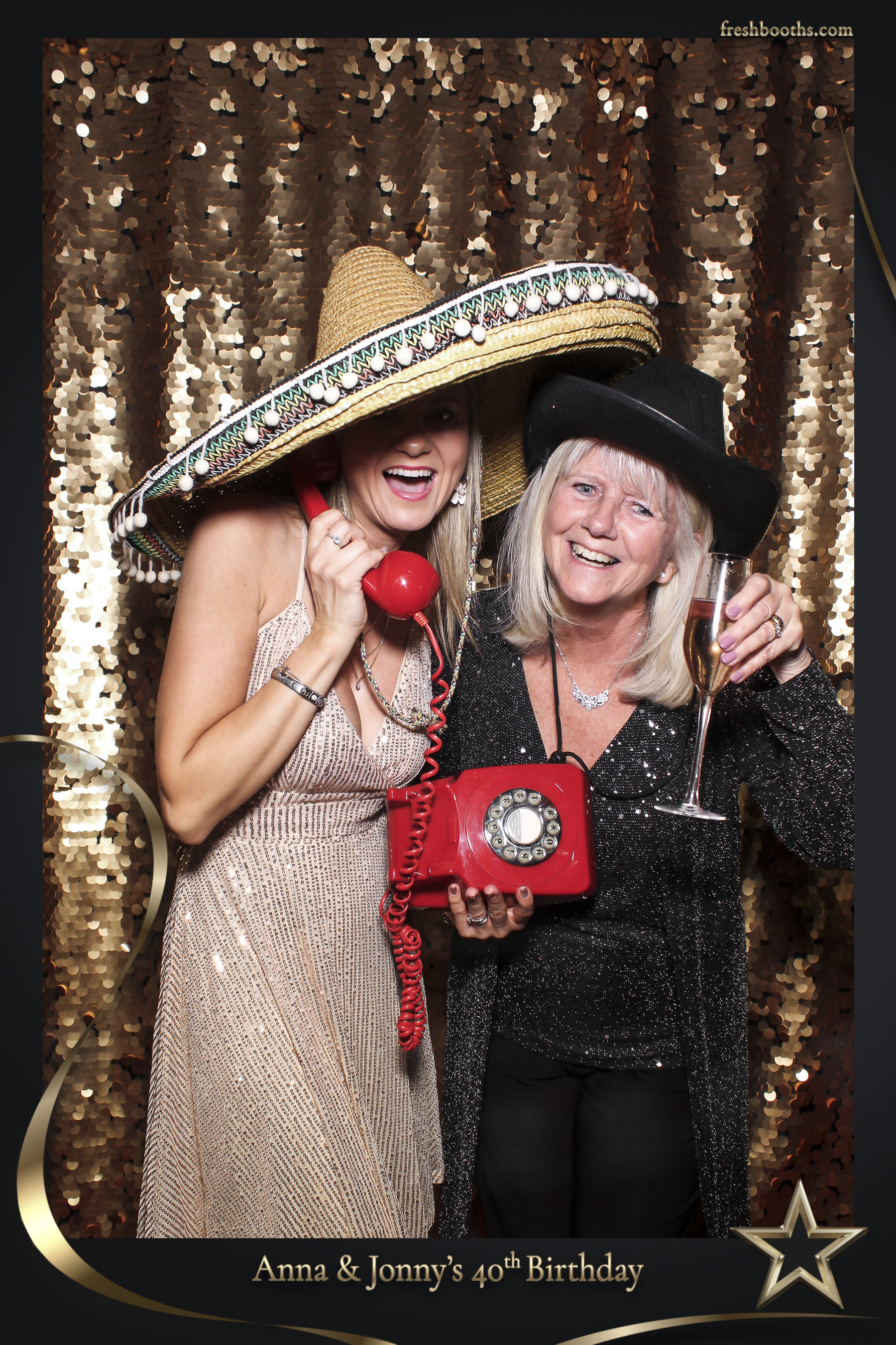 Jonny & Anna 40th | View more photos from the event at gallery.freshbooths.com/u/FreshBooths/Jonny-Anna-40th
