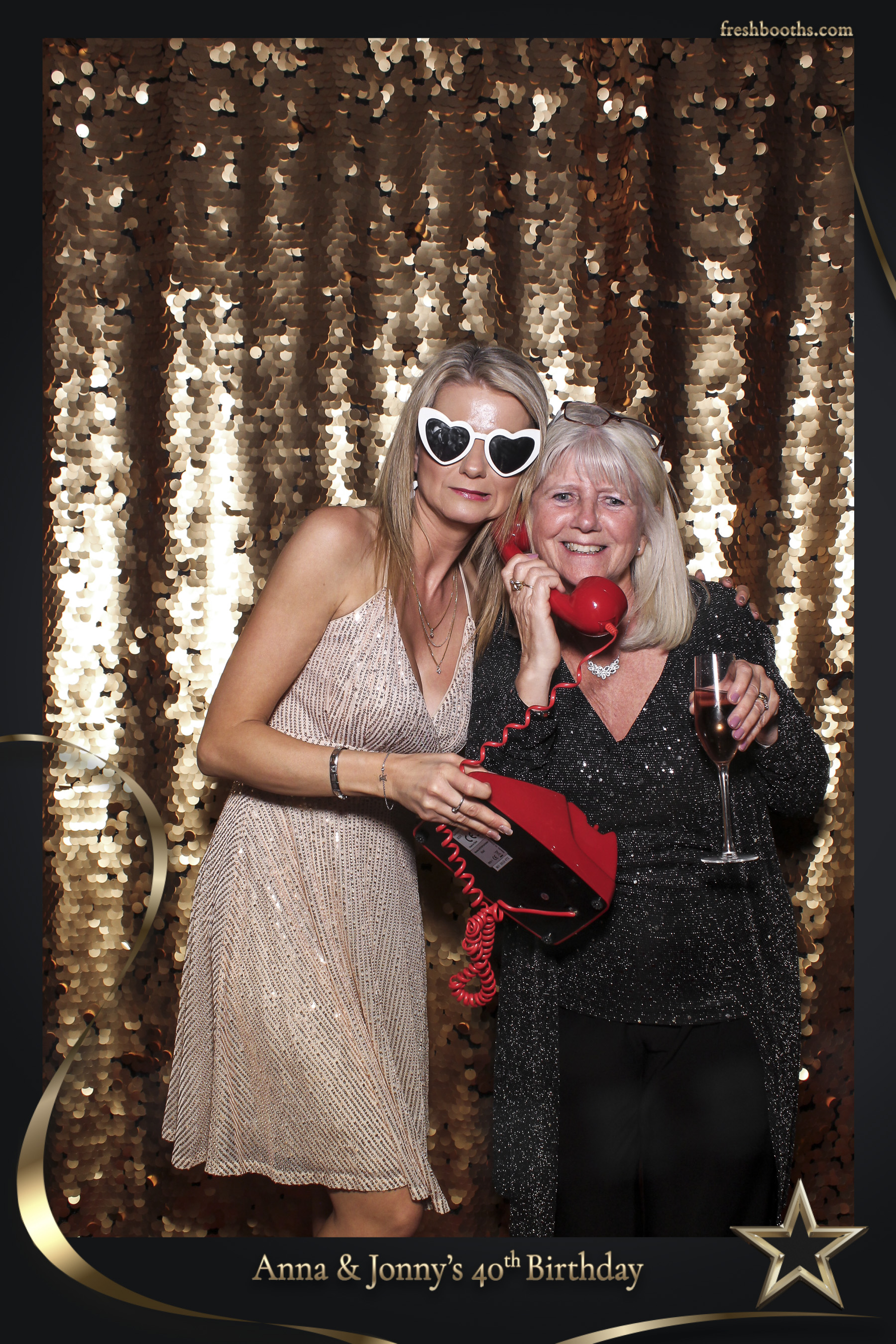 Jonny & Anna 40th | View more photos from the event at gallery.freshbooths.com/u/FreshBooths/Jonny-Anna-40th