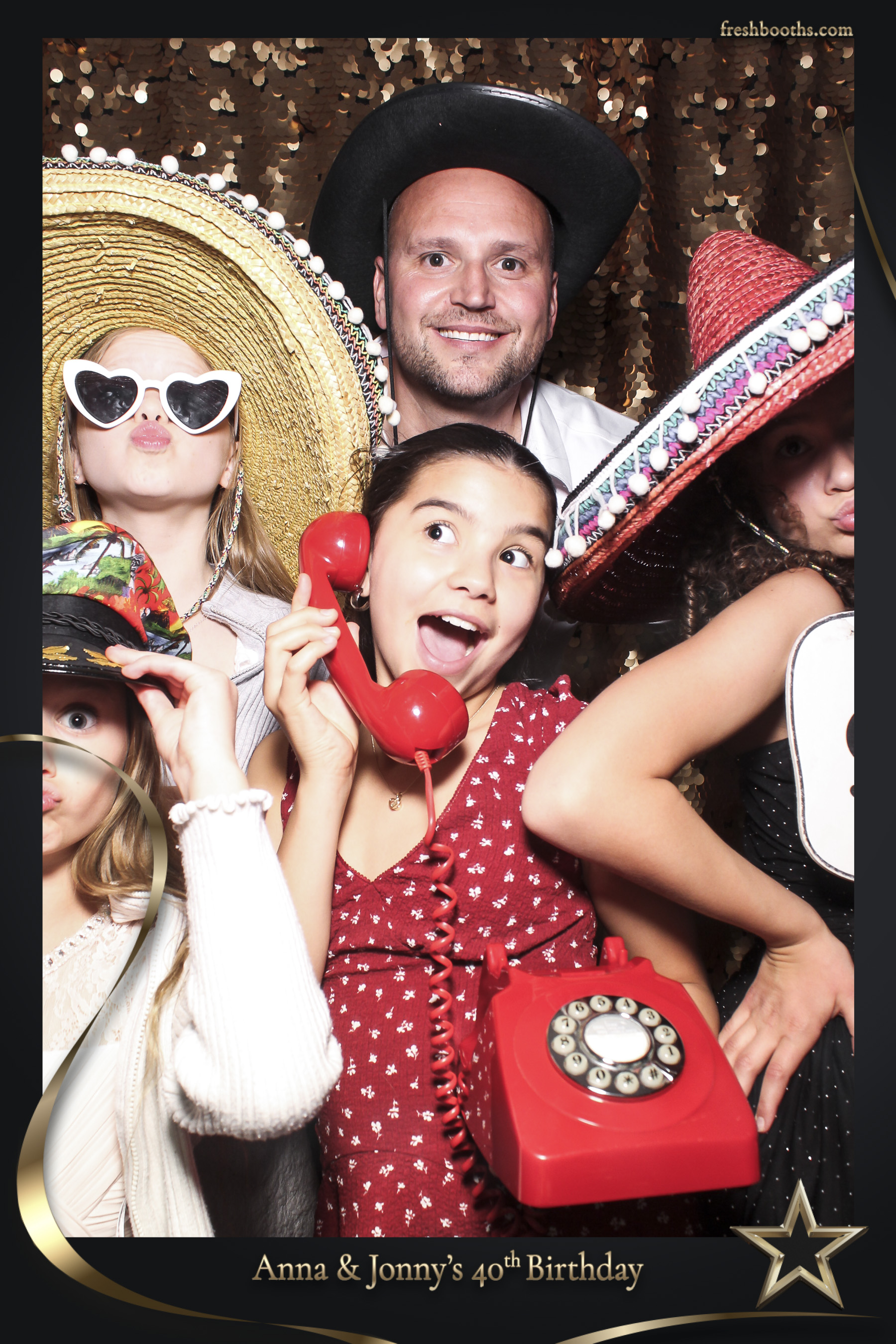 Jonny & Anna 40th | View more photos from the event at gallery.freshbooths.com/u/FreshBooths/Jonny-Anna-40th