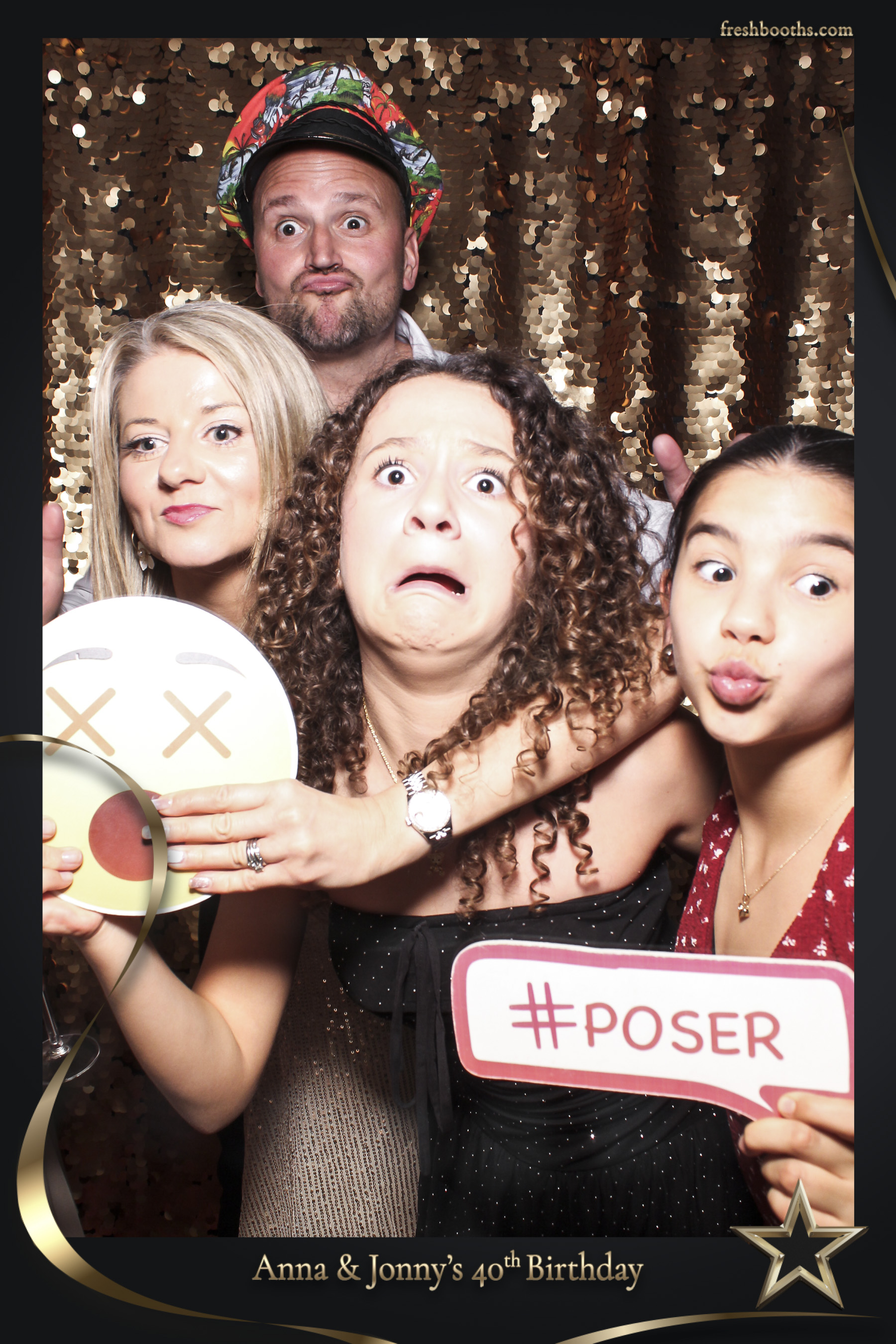 Jonny & Anna 40th | View more photos from the event at gallery.freshbooths.com/u/FreshBooths/Jonny-Anna-40th